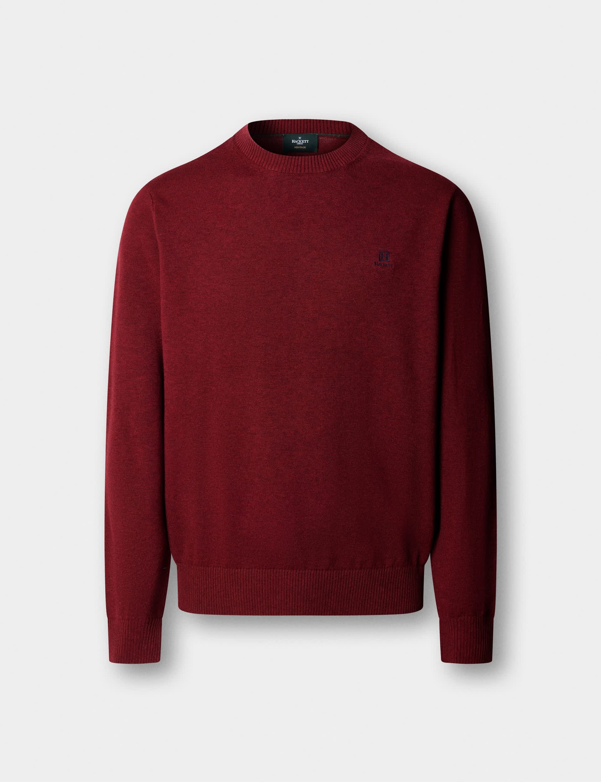 Pure Cotton Crew Neck Jumper