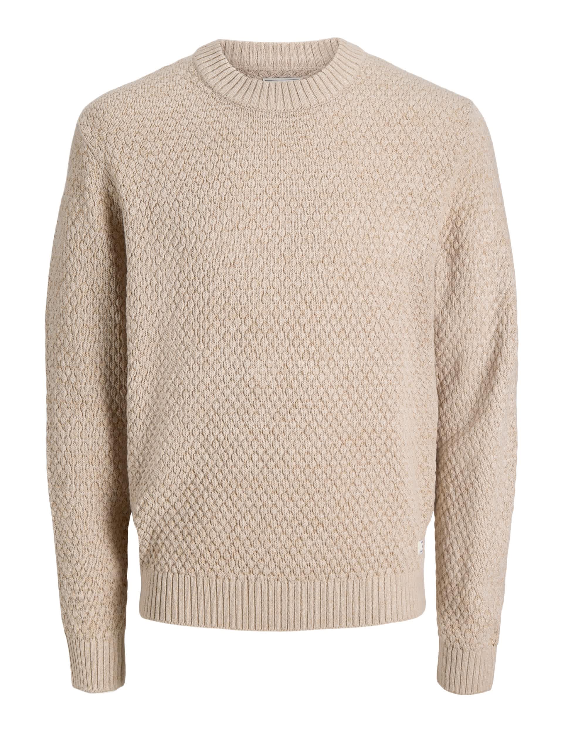 Structured Crew Neck Jumper
