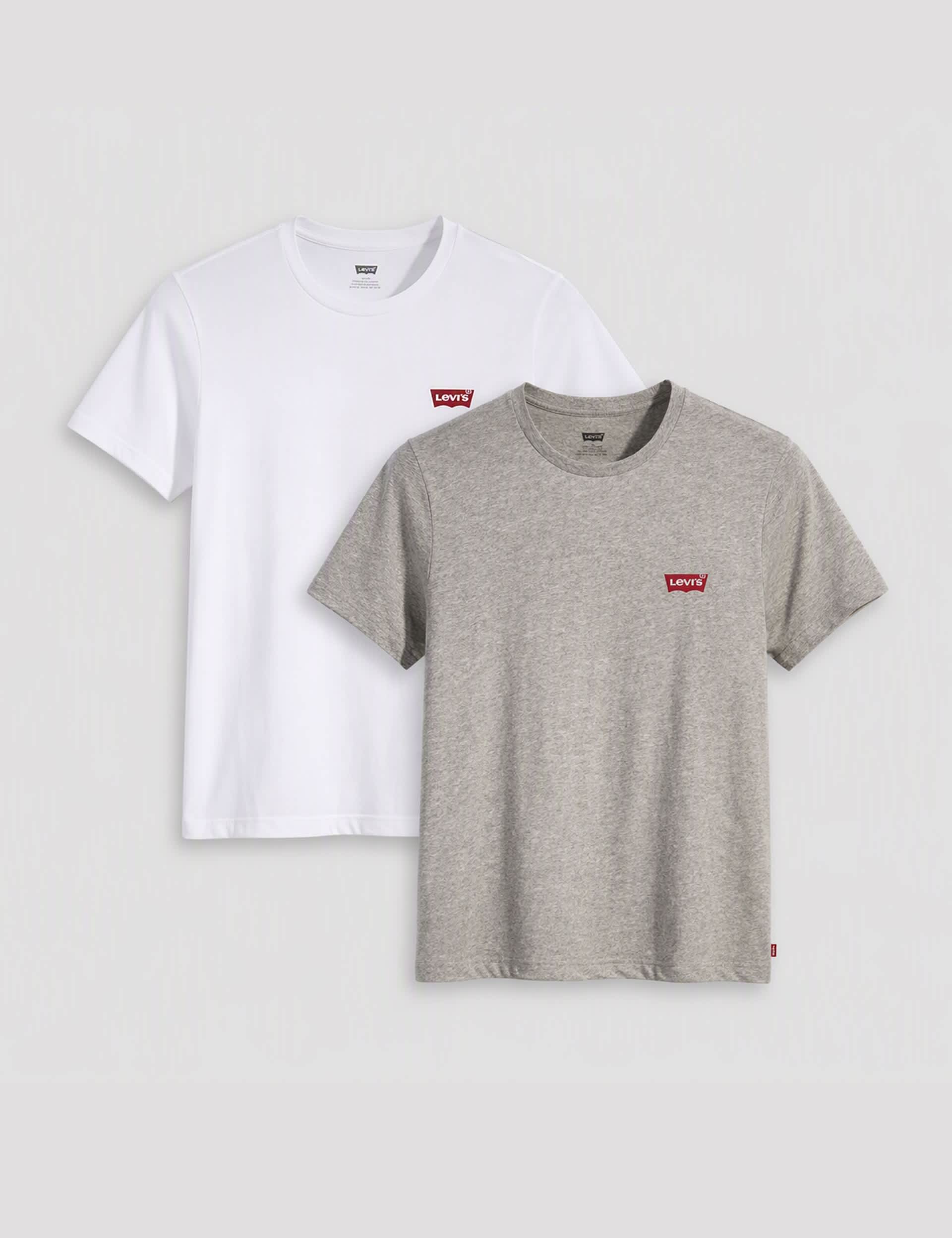 2 Pack Pure Cotton Logo T Shirts