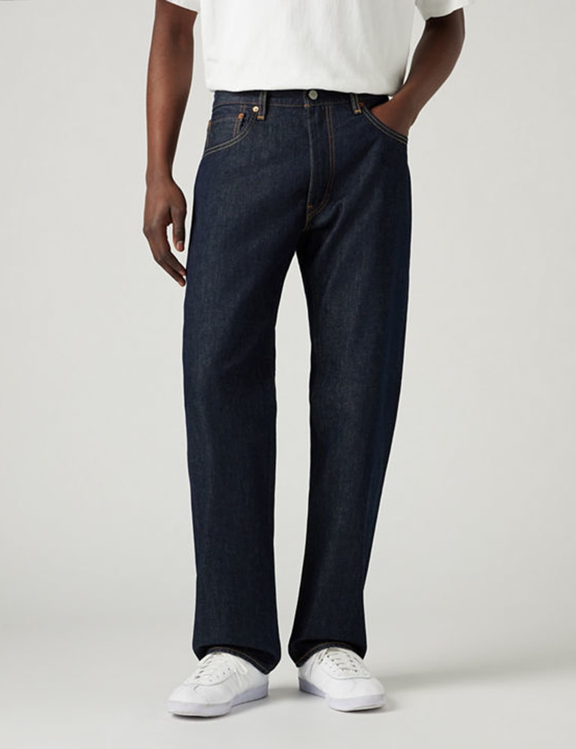 555 Relaxed Straight Leg 5 Pocket Jeans
