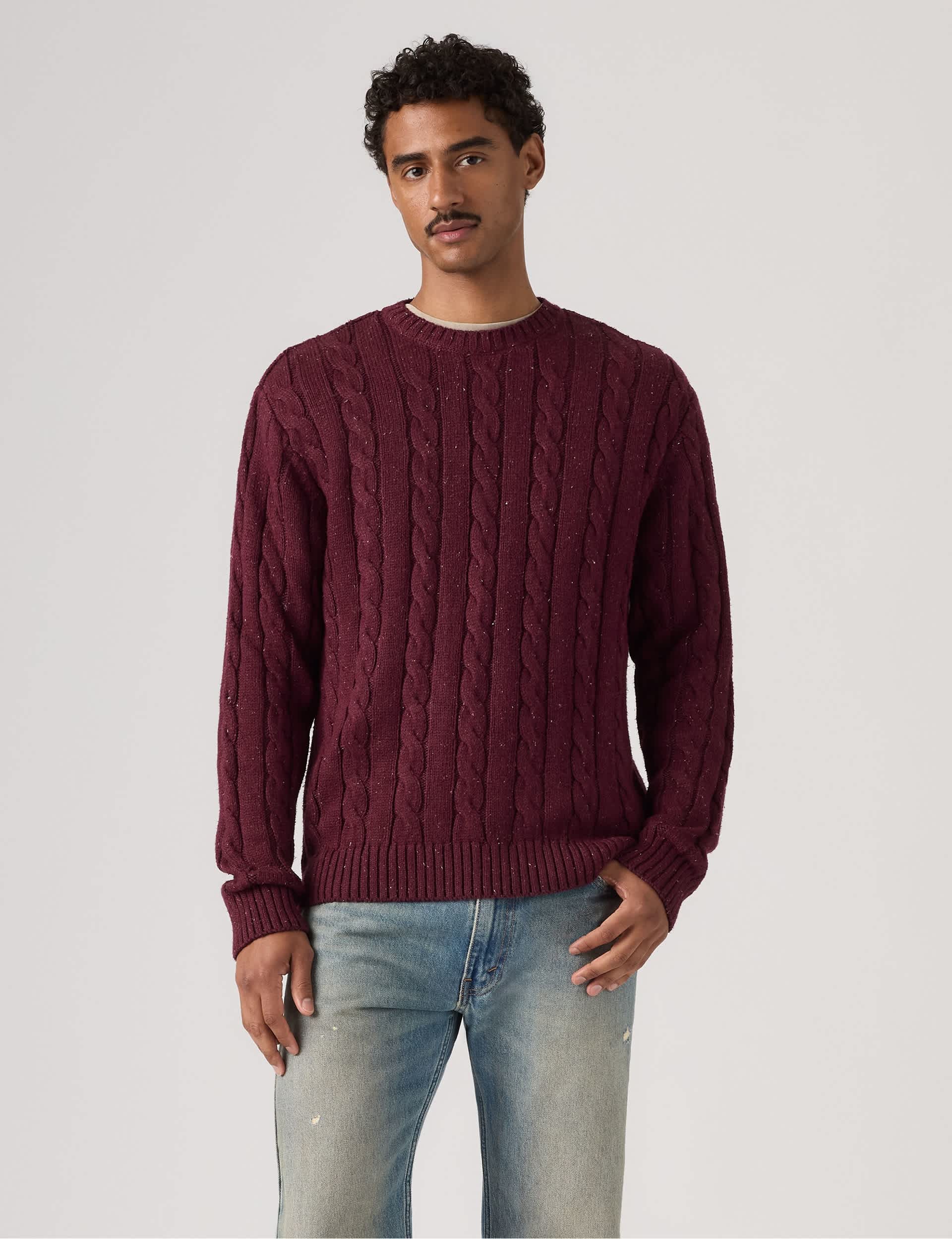 Laurel Cable Knit Crew Neck Jumper