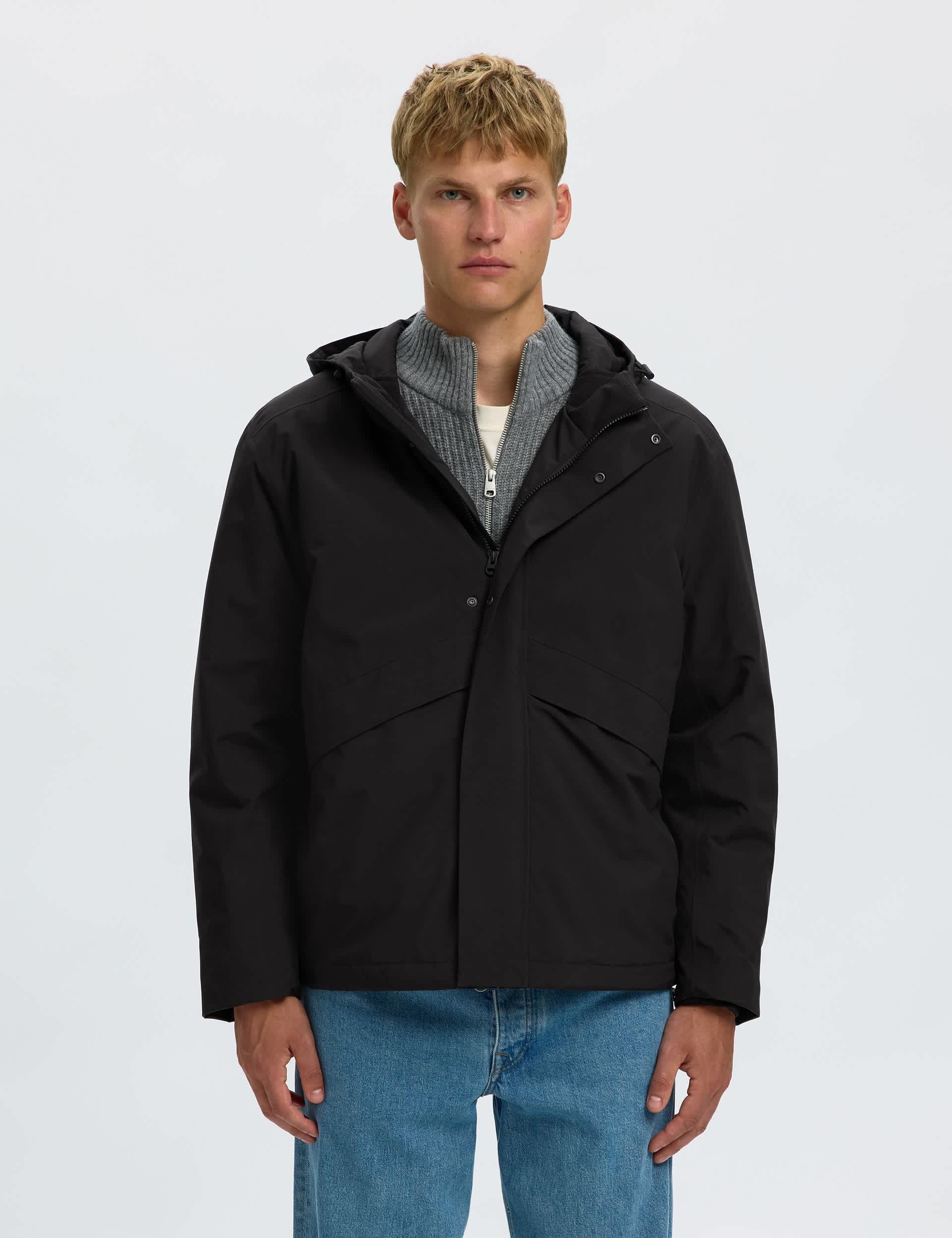 Hooded Technical Jacket