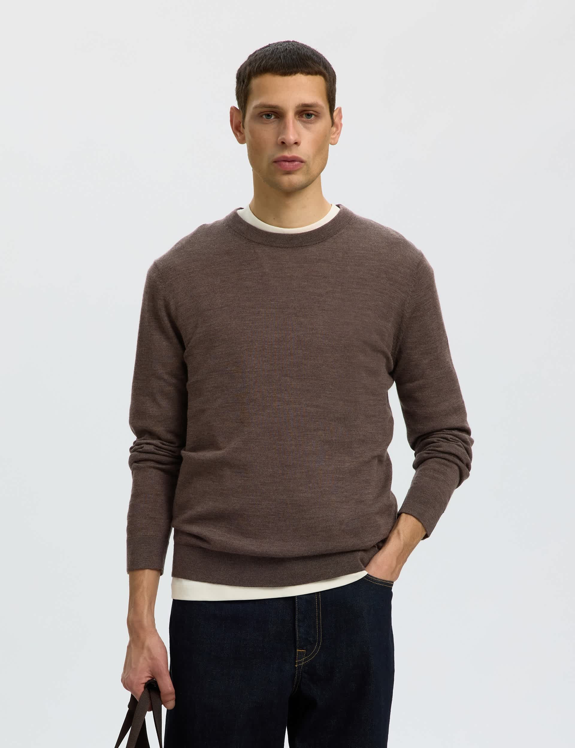 Pure Merino Crew Neck Jumper