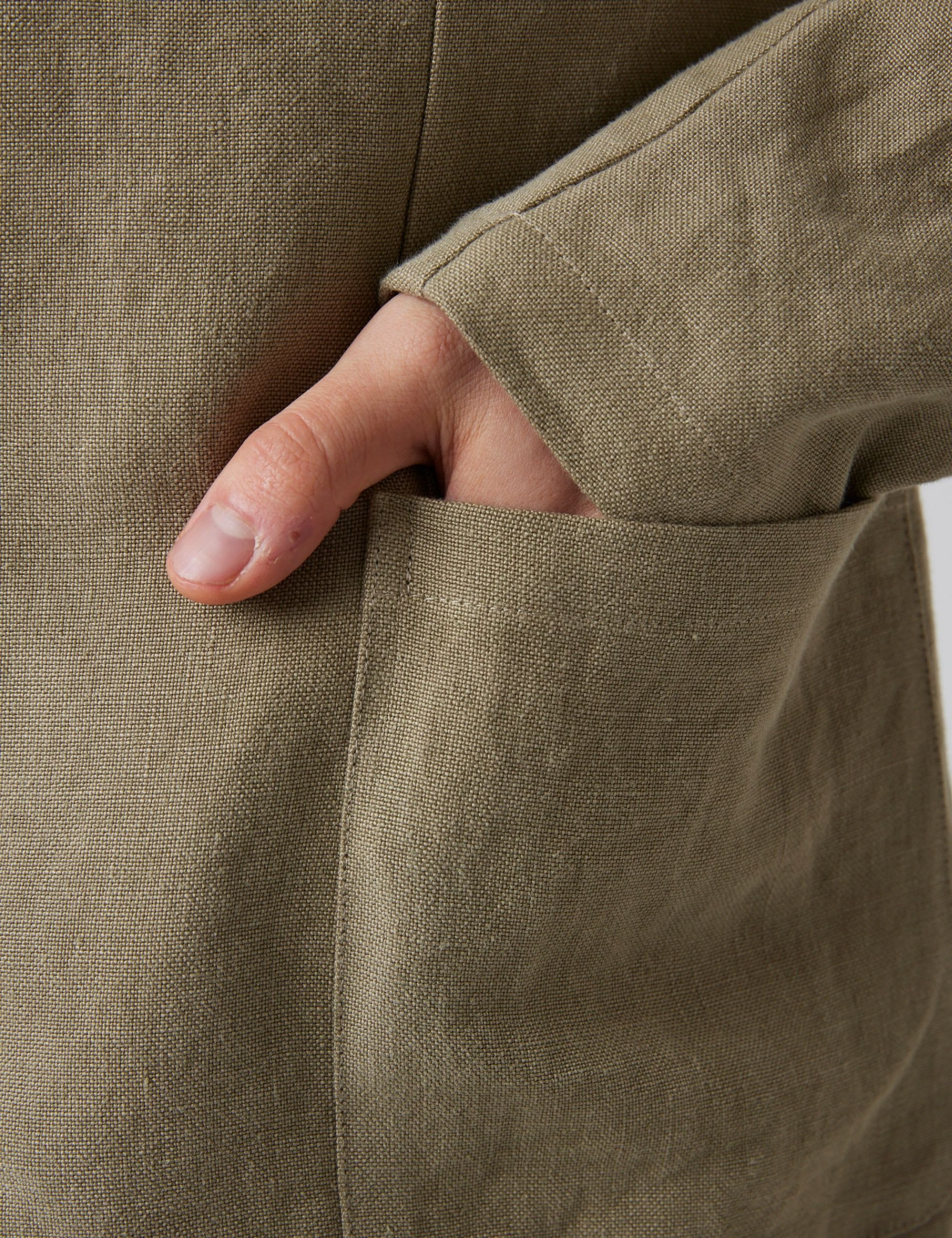 Regular Fit Pure Linen Blazer thumbnail 3