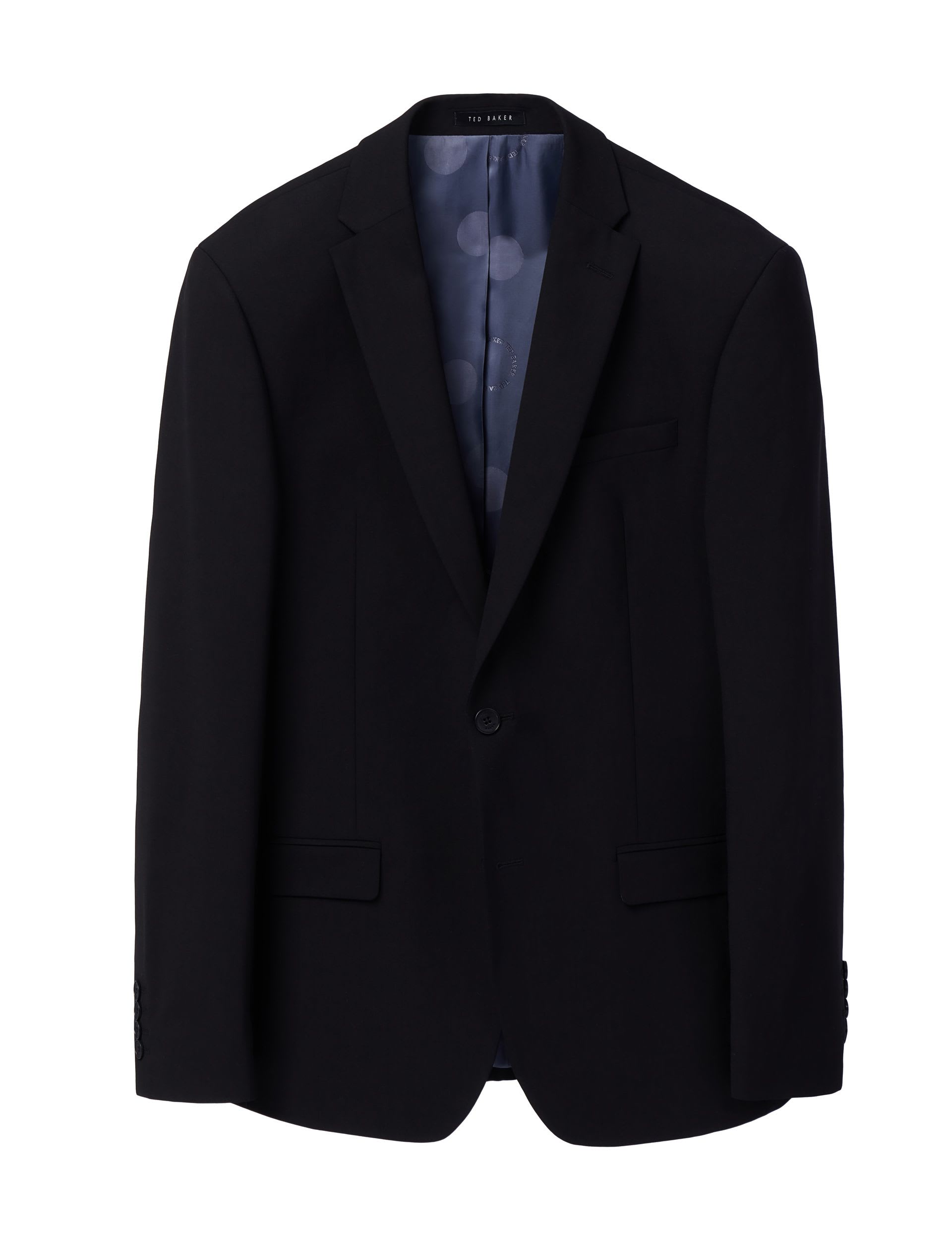 Slim Fit Performance Wool Rich Suit Jacket thumbnail 4