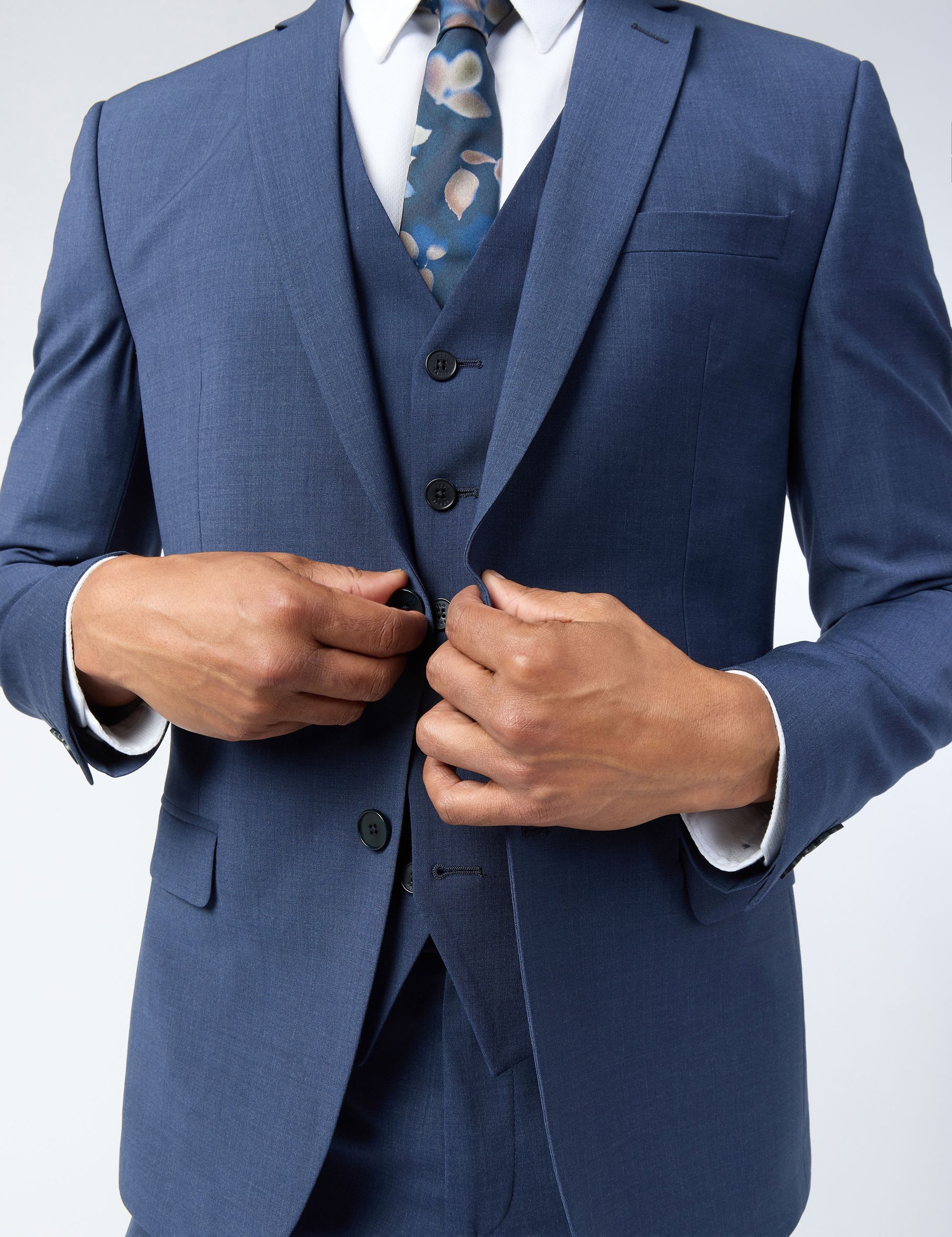 Slim Fit Wool Rich Suit Jacket thumbnail 4