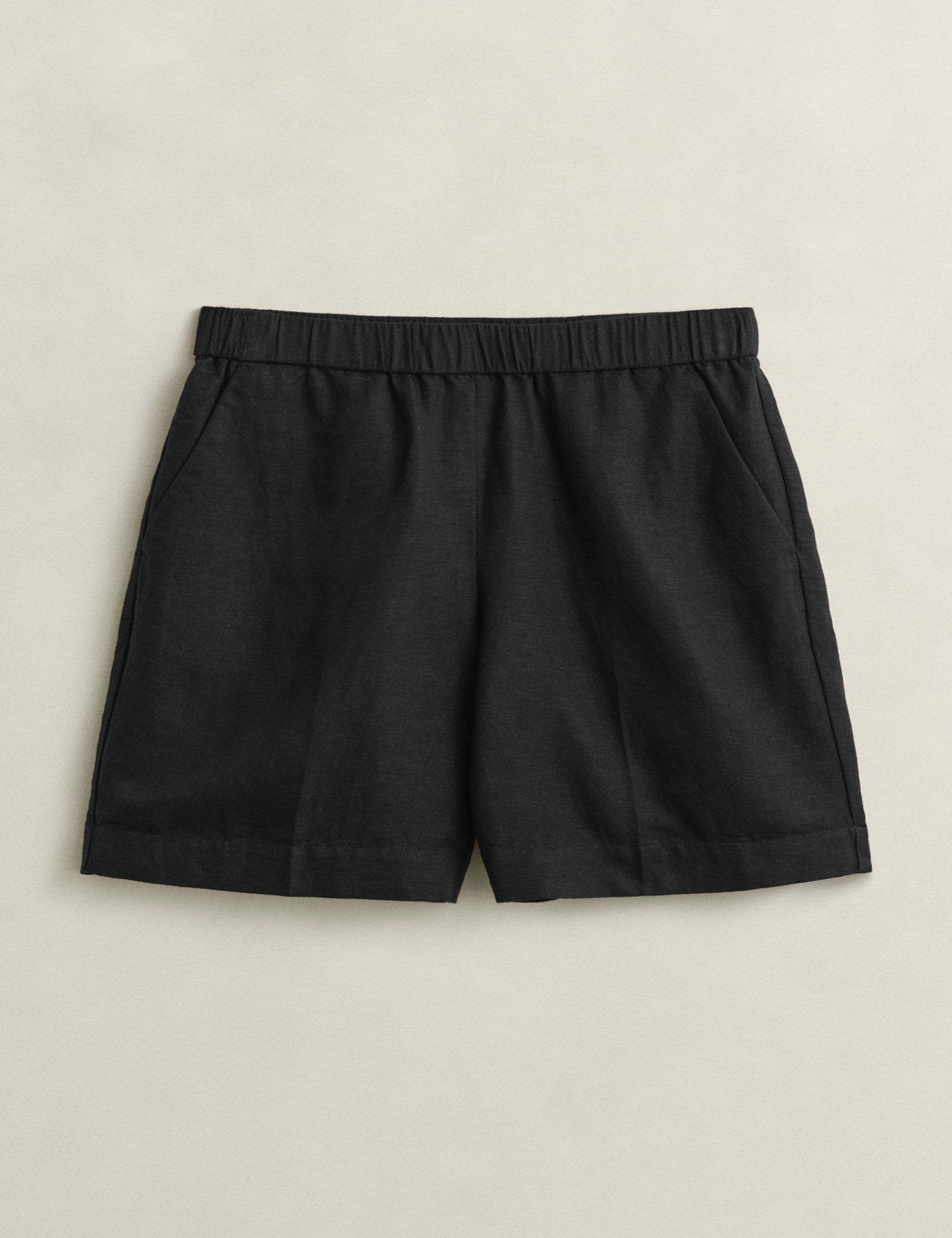 Linen Blend Shorts