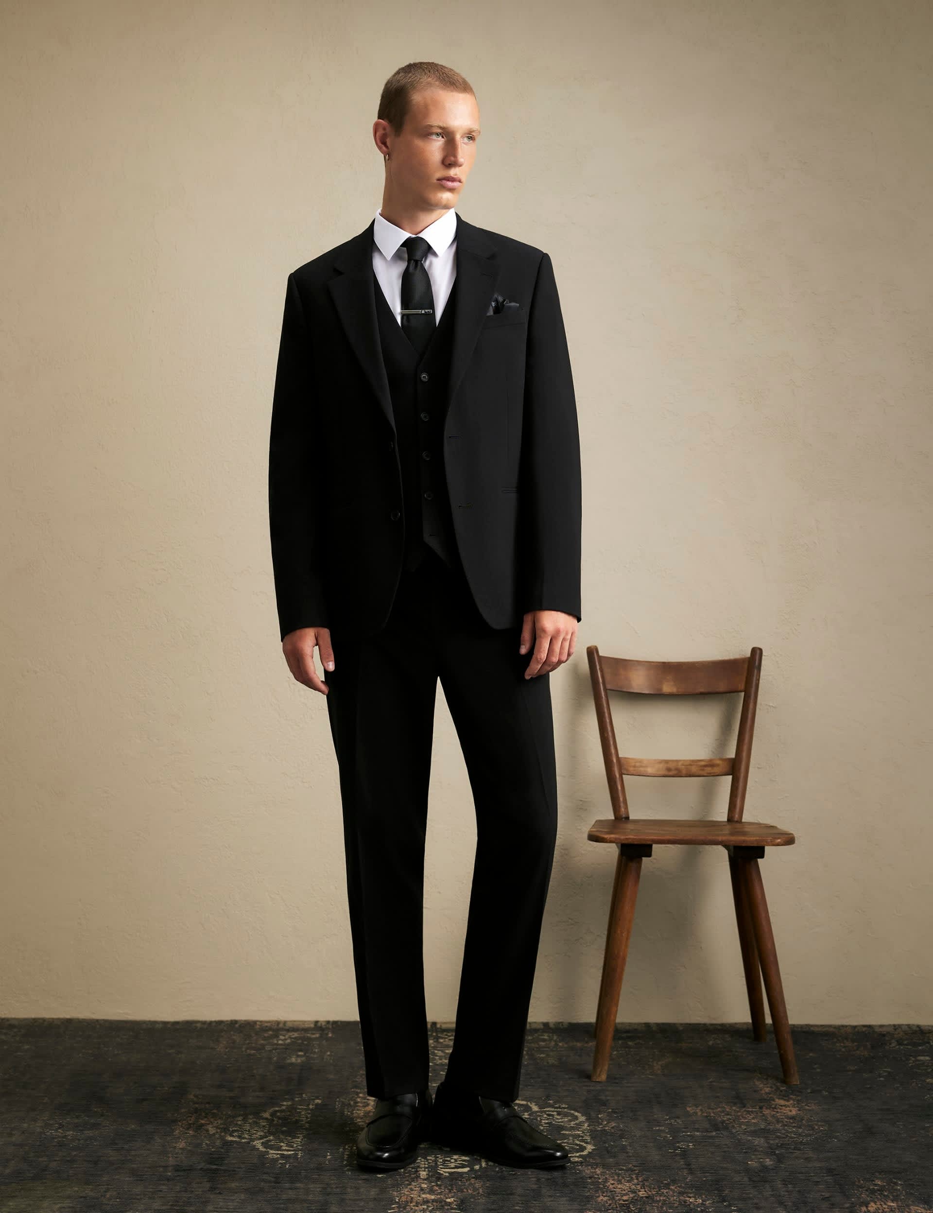 Slim Fit Single Breasted Suit Jacket thumbnail 2
