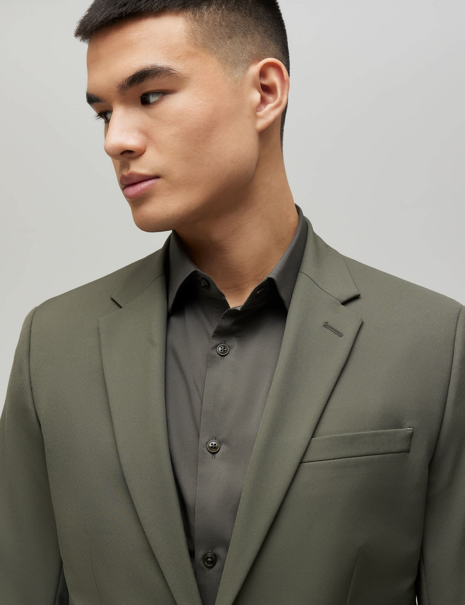 Skinny Fit Stretch Suit Jacket thumbnail 4