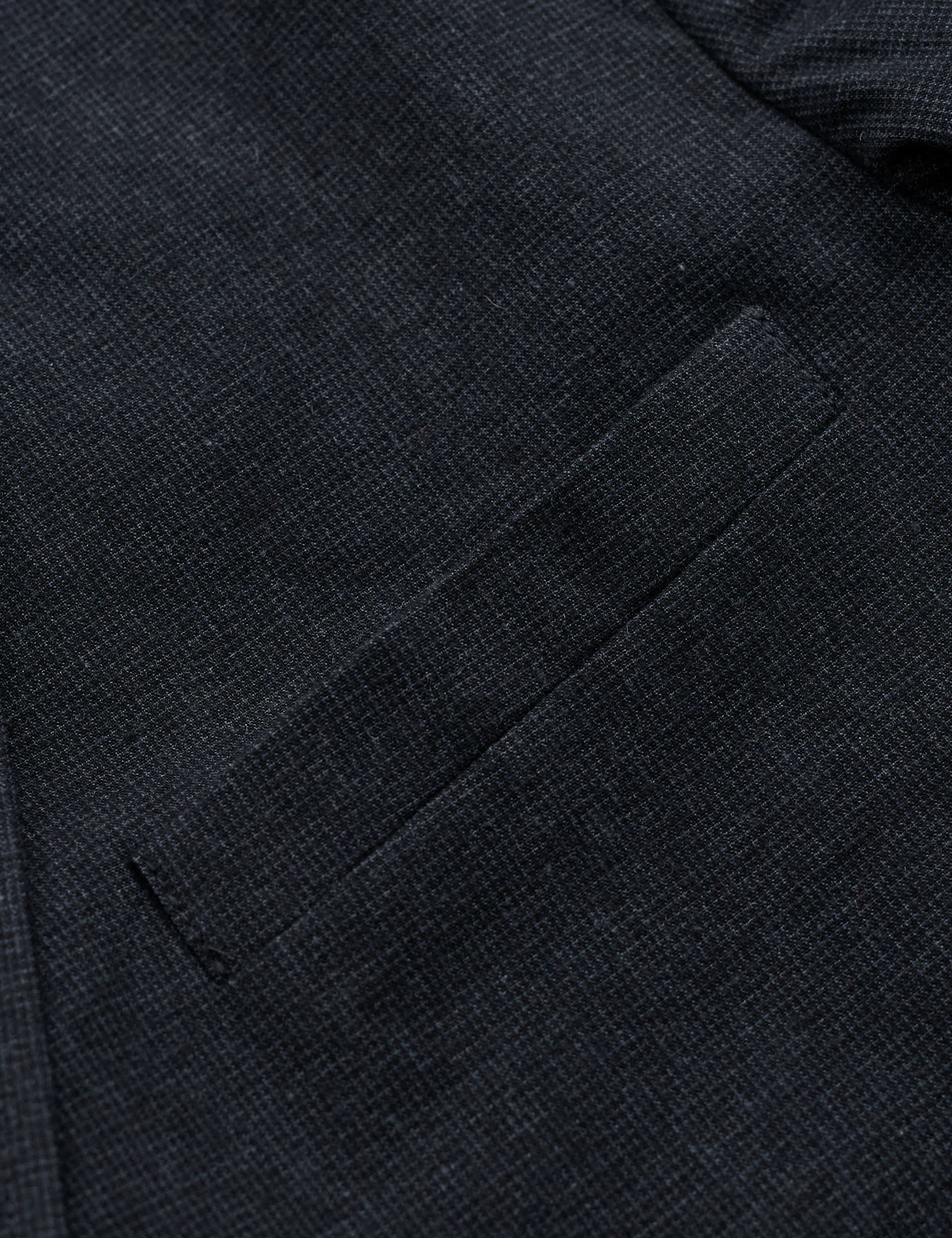 Treloyan Cotton Blend Micro Check Blazer thumbnail 4