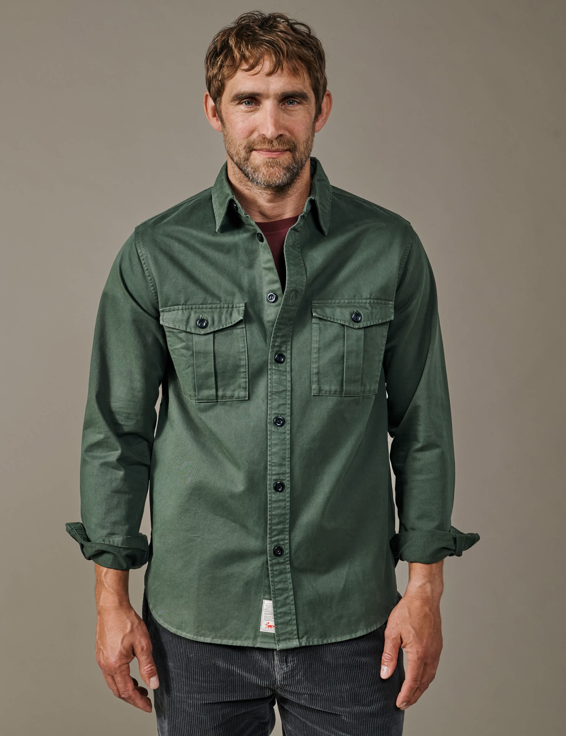Regular Fit Pure Cotton Twill Shirt