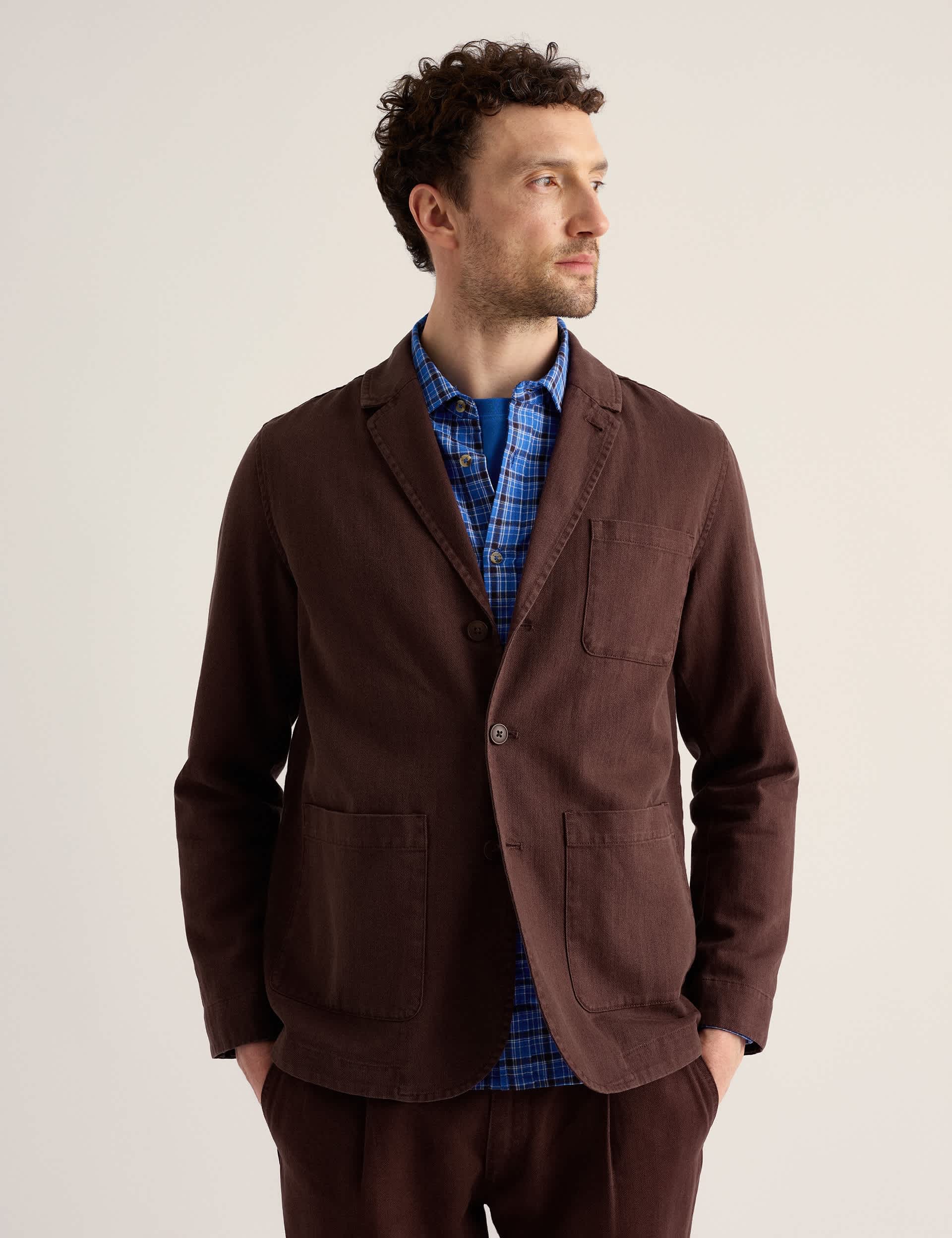 Linen Rich Revere Jacket thumbnail 4