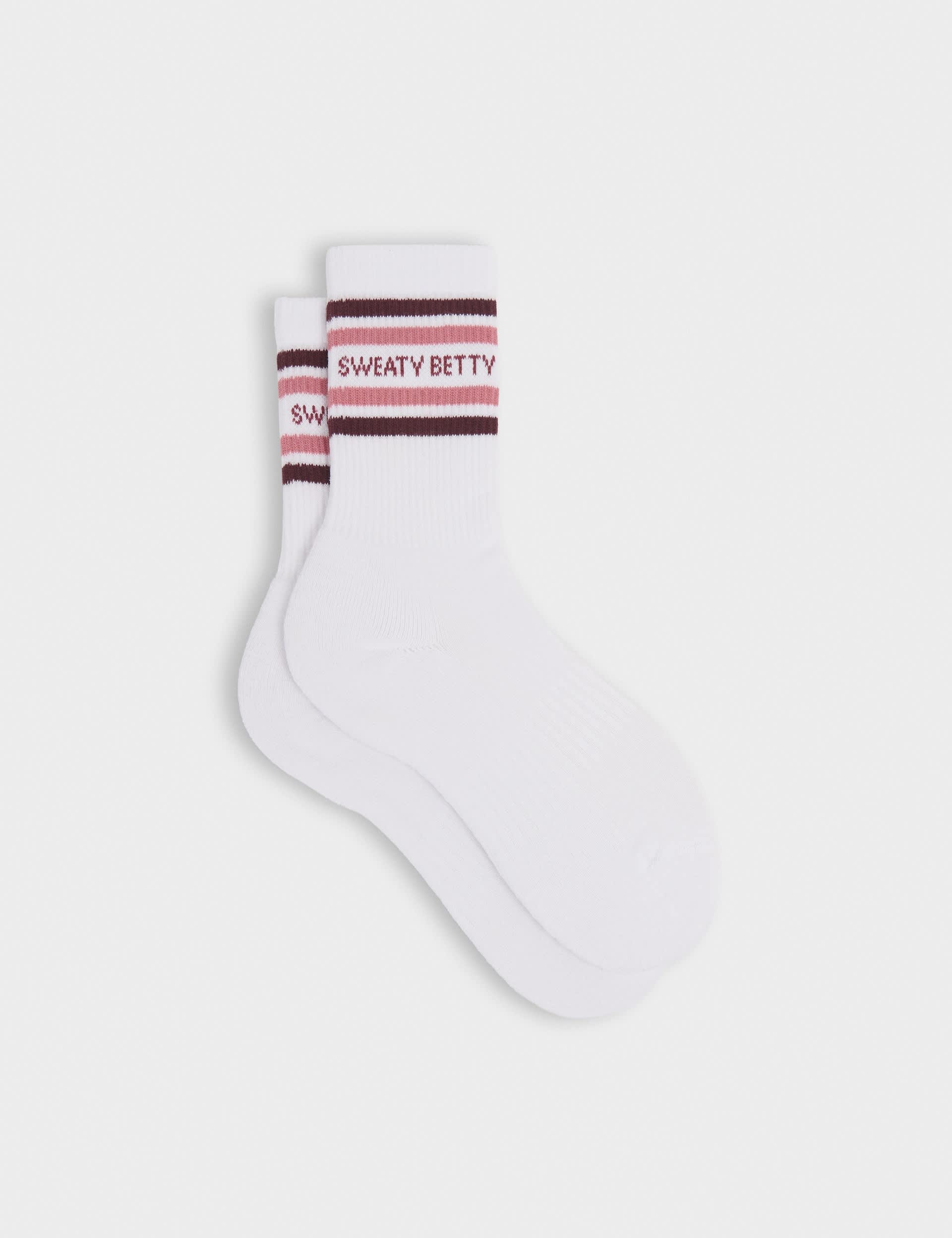 Varsity Slogan Cotton Rich Ribbed Socks