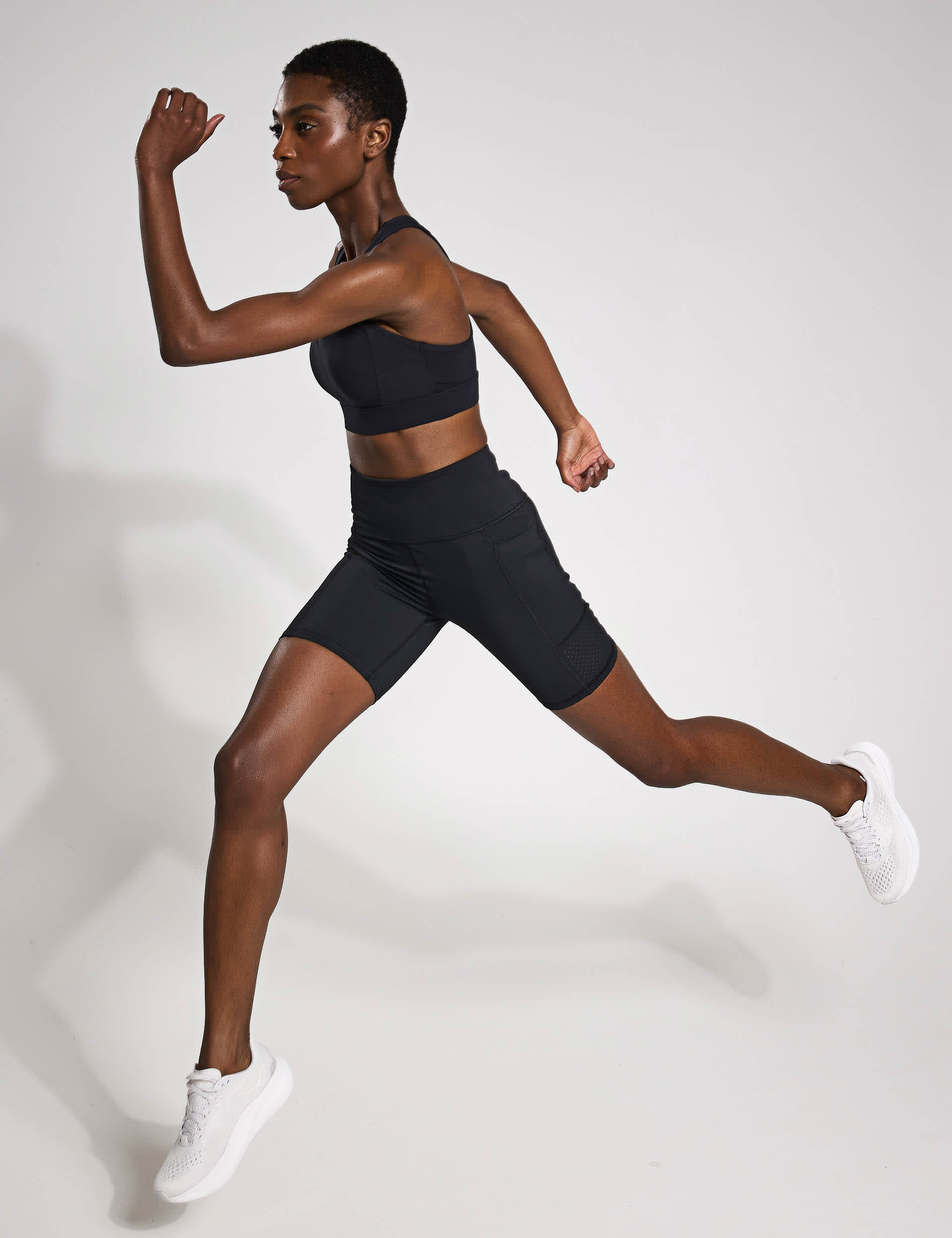 Lottie High Waisted Gym Shorts
