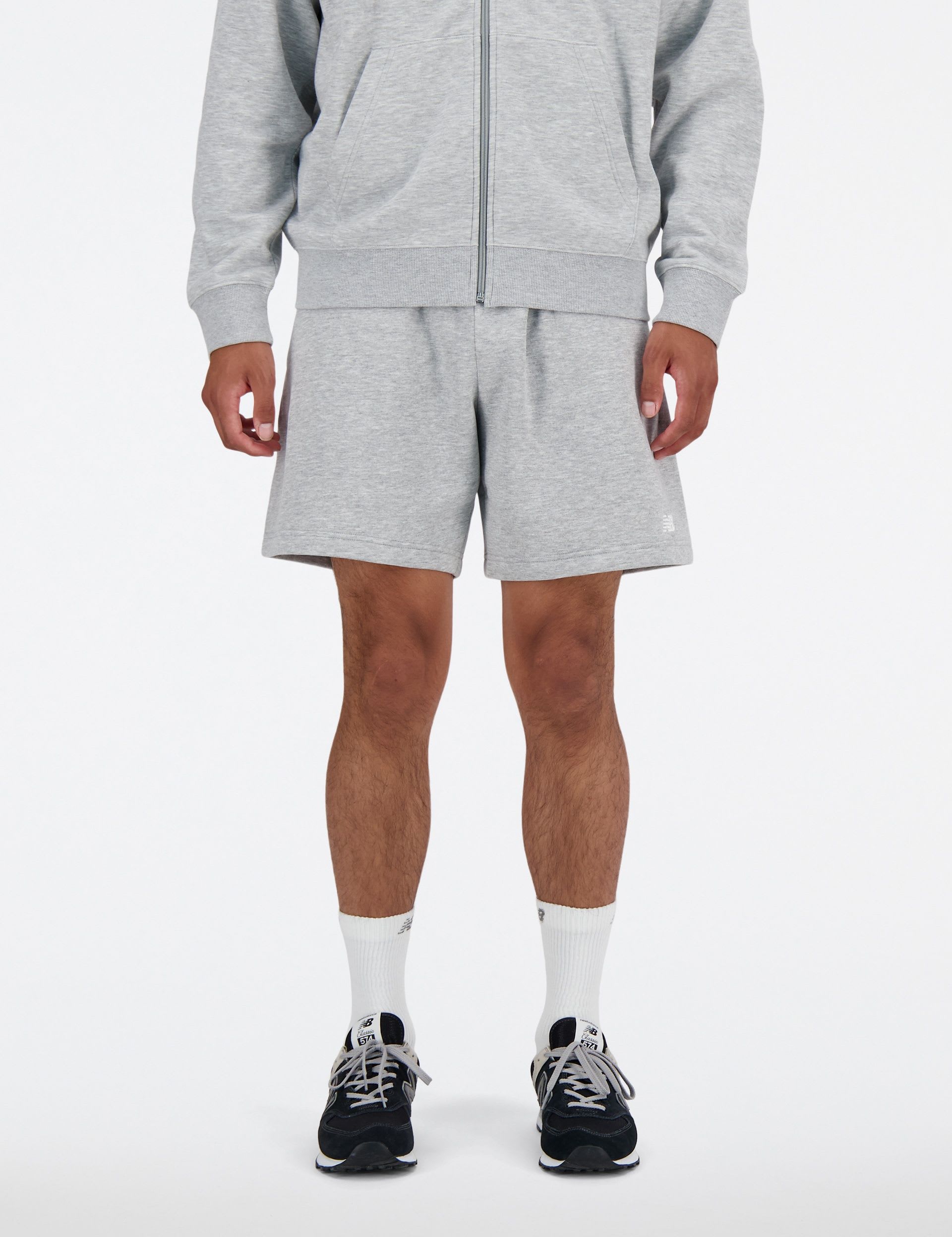 Cotton Rich Fleece Longer Length Shorts
