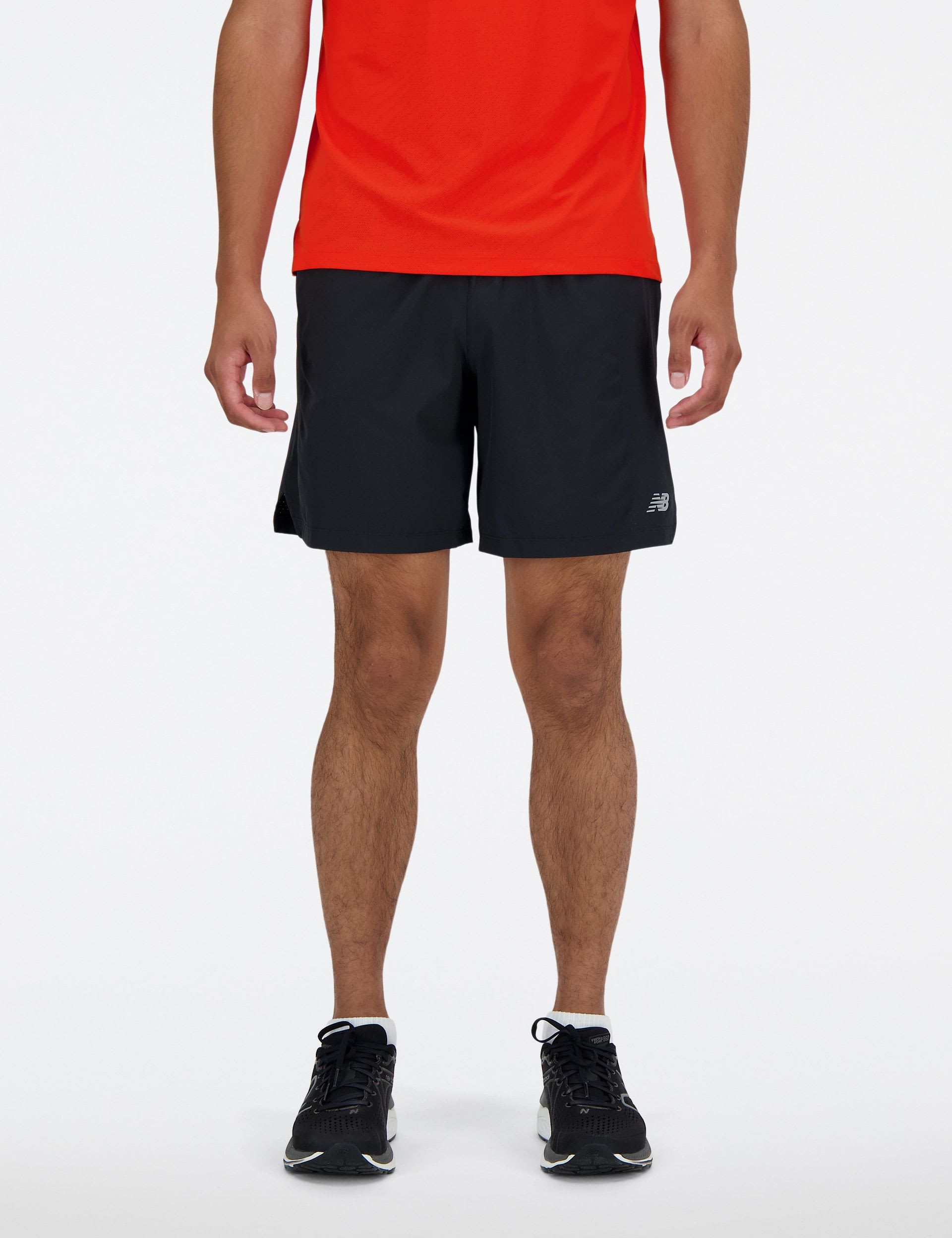 Woven Stretch Longer Length Running Shorts