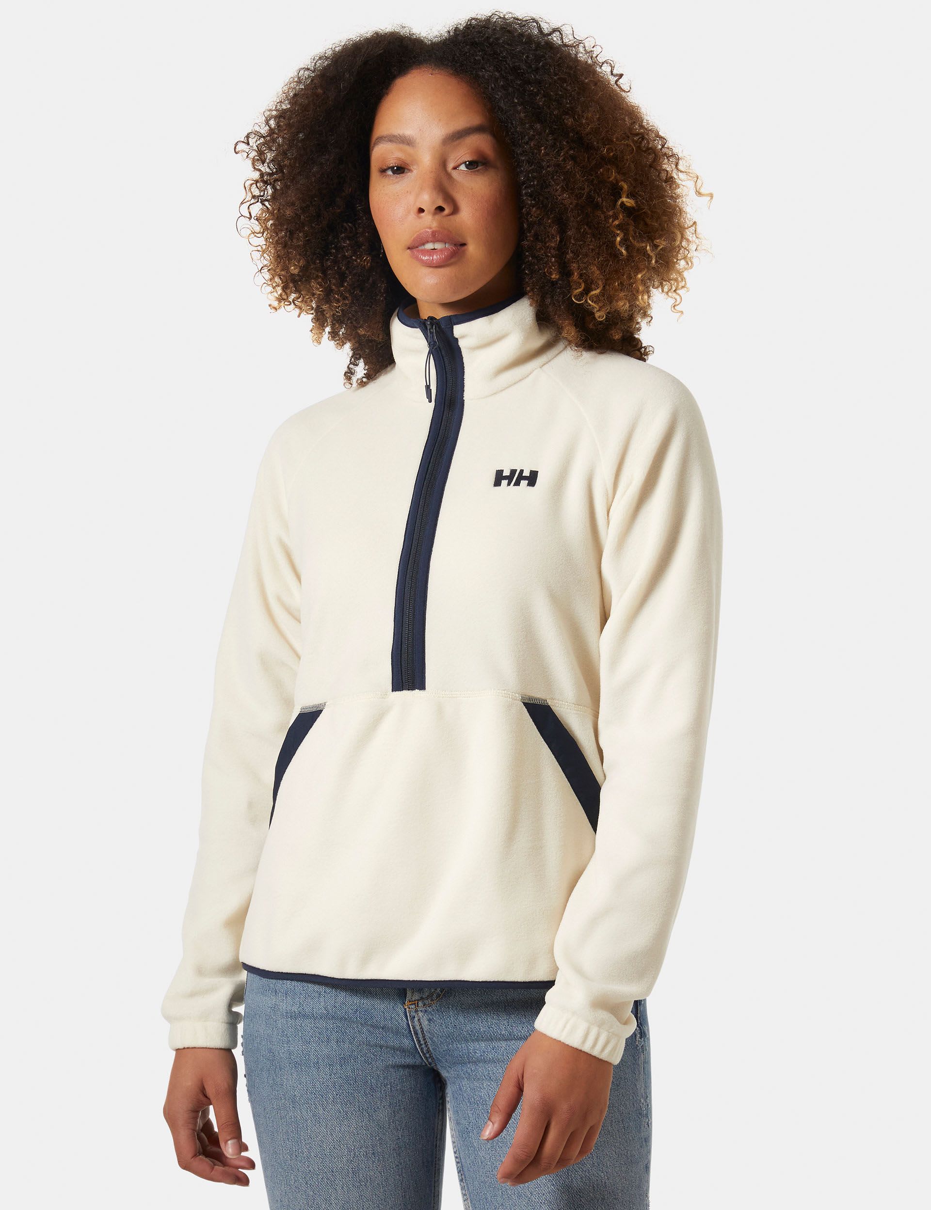 Rig Fleece Funnel Neck Half Zip Sweat shirt