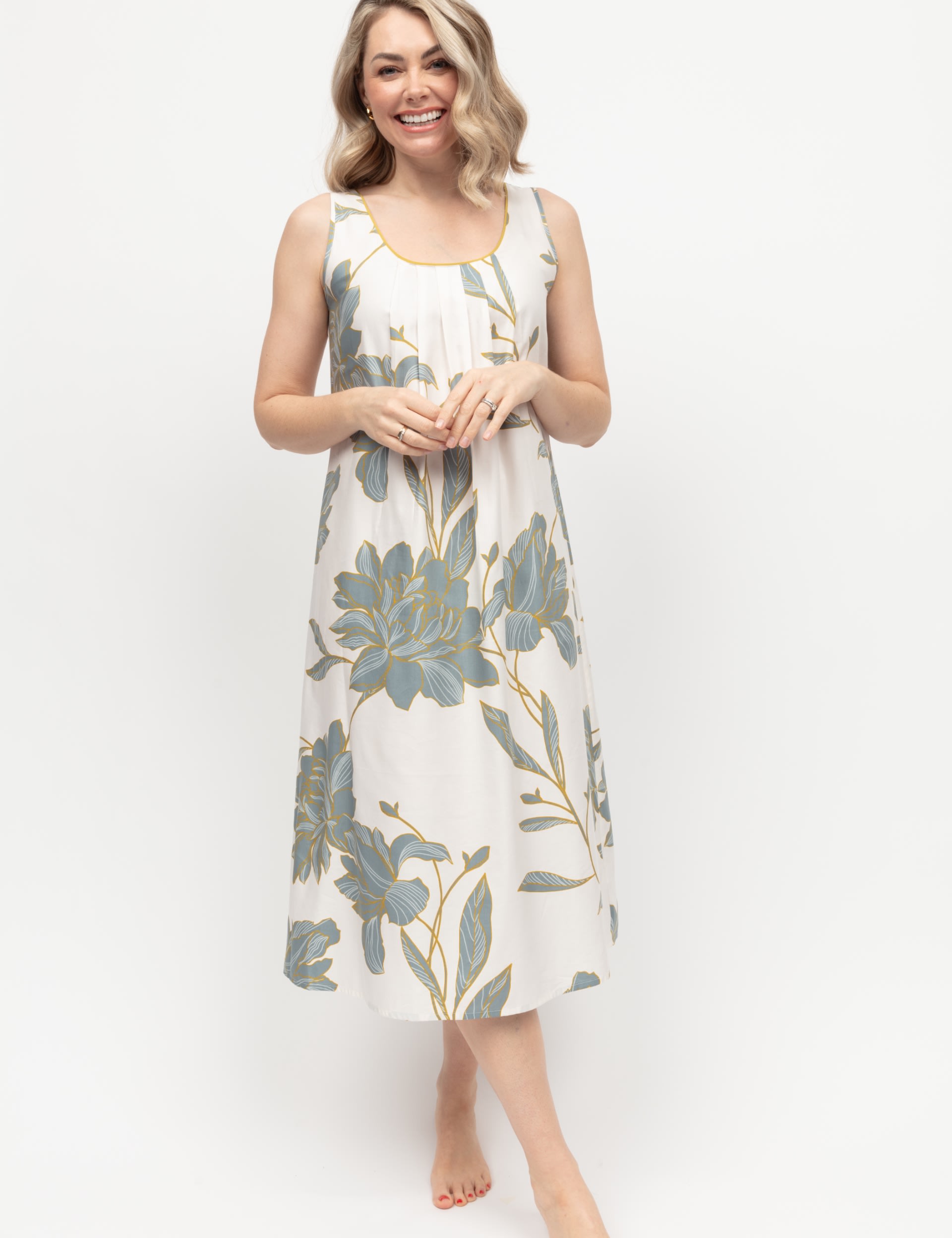 M and s cotton nightdress shop