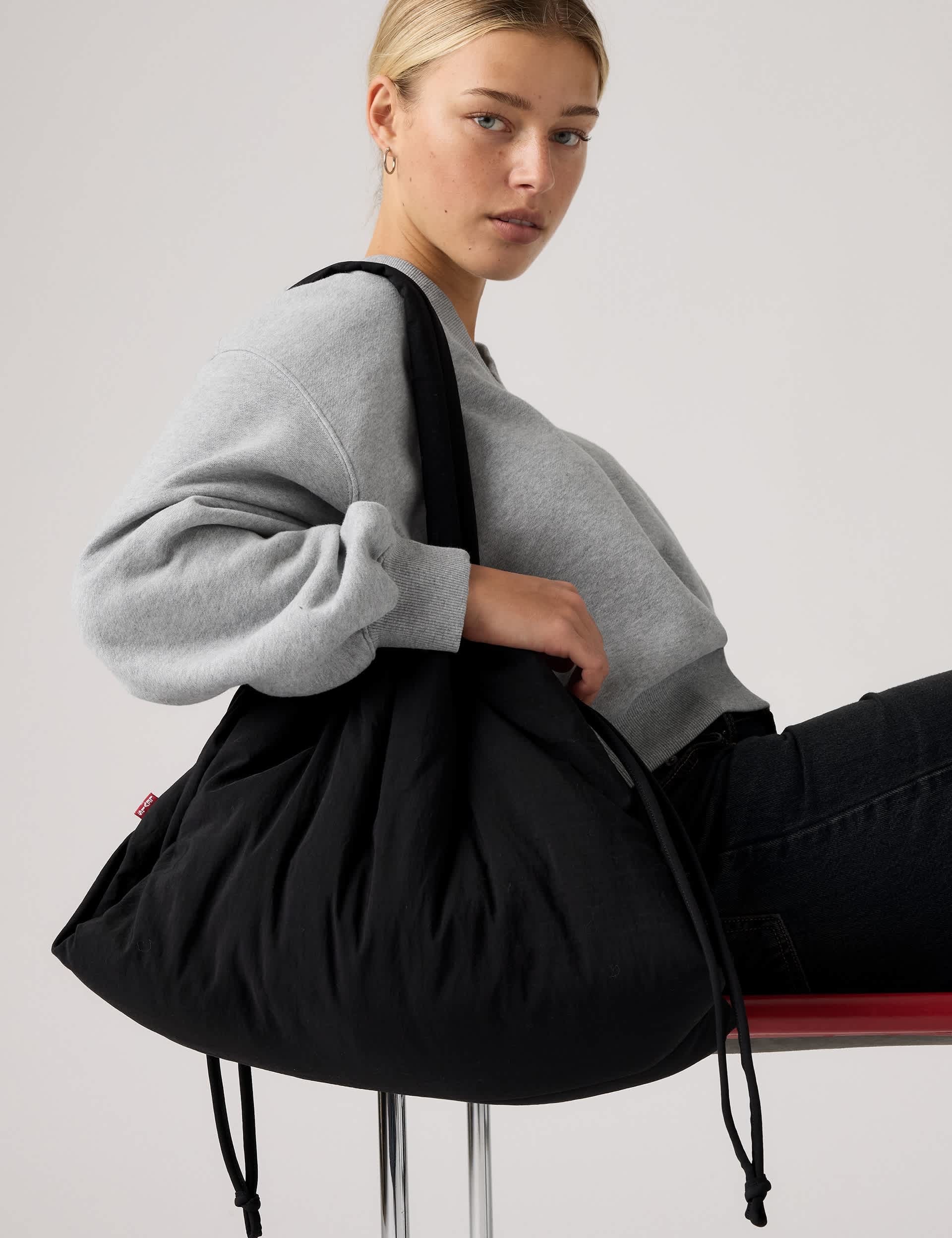 Drawstring Shoulder Bag