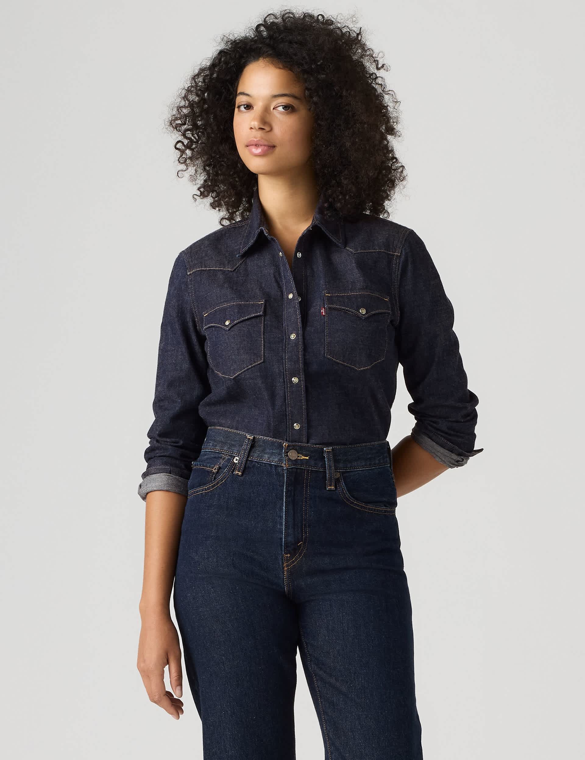 Denim Western Shirt