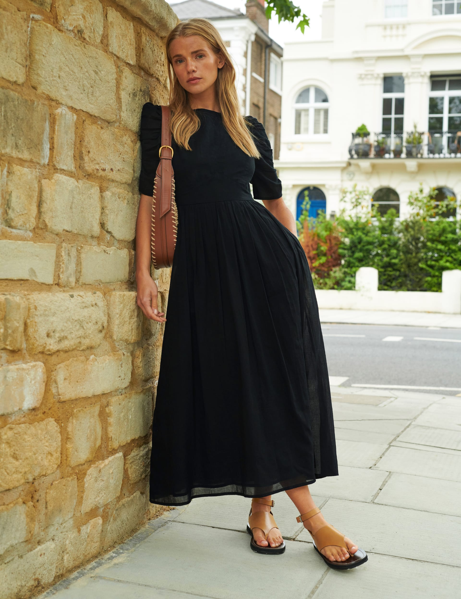 Black tea dress online