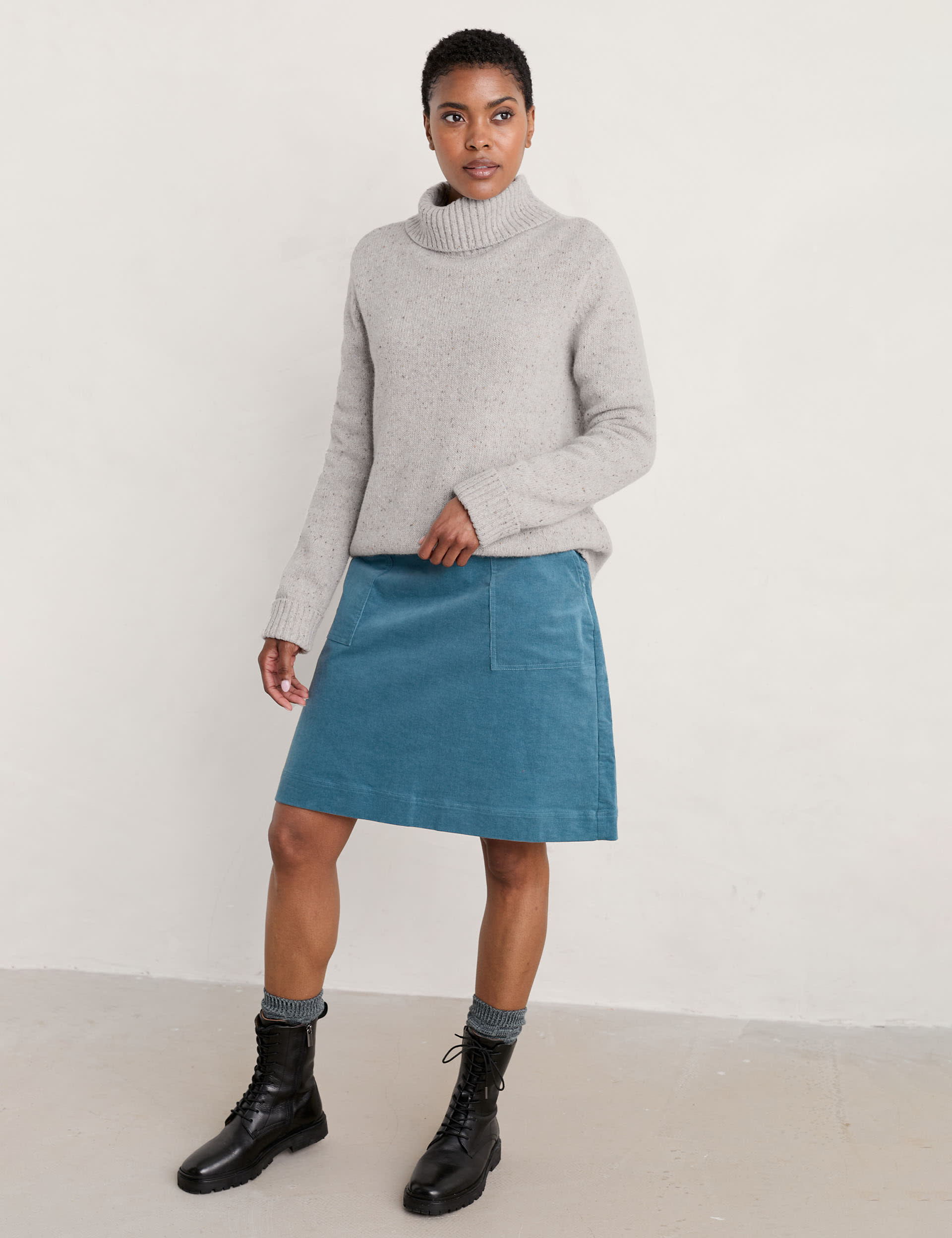 Element cord skirt outlet