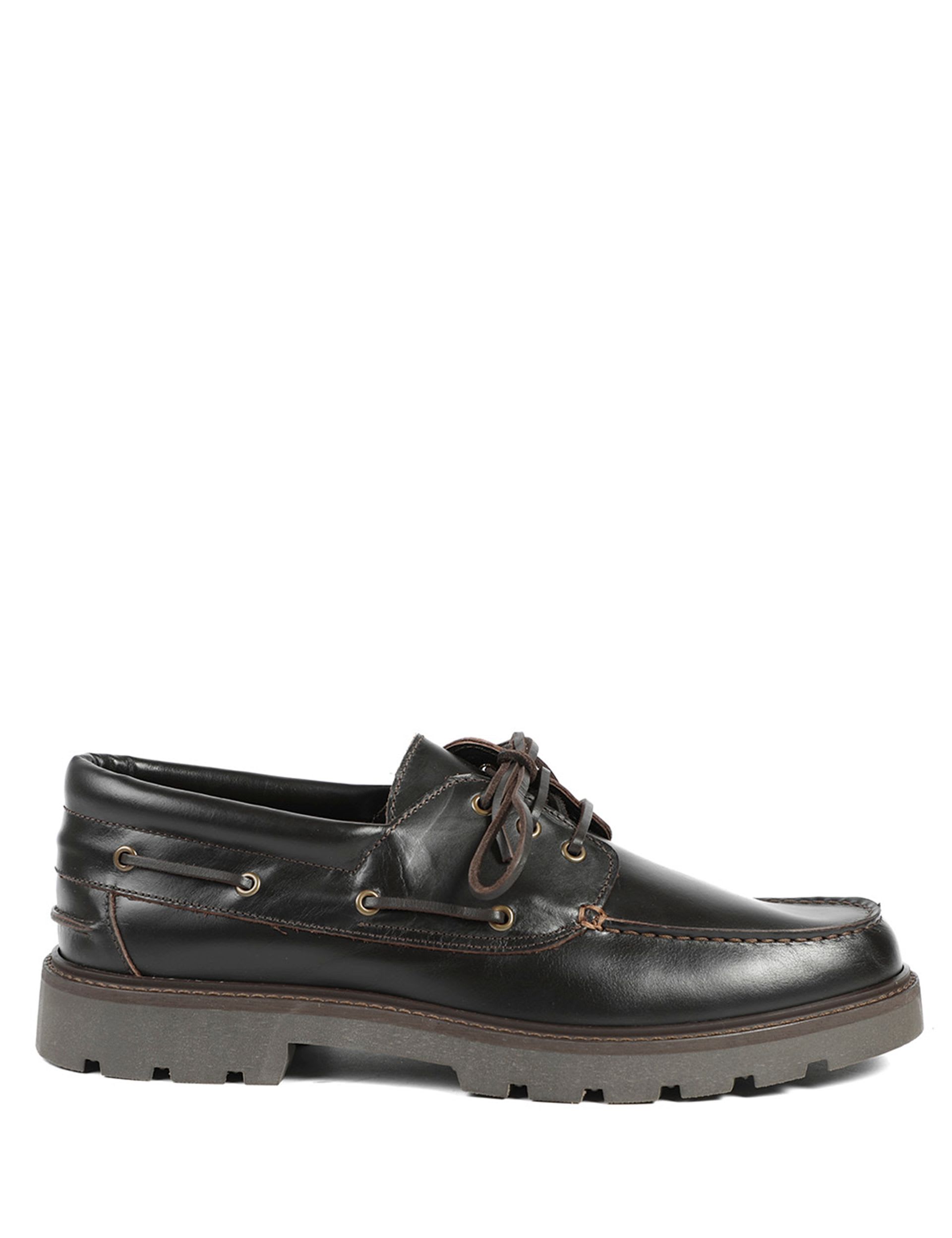 Leather Slip On Loafers