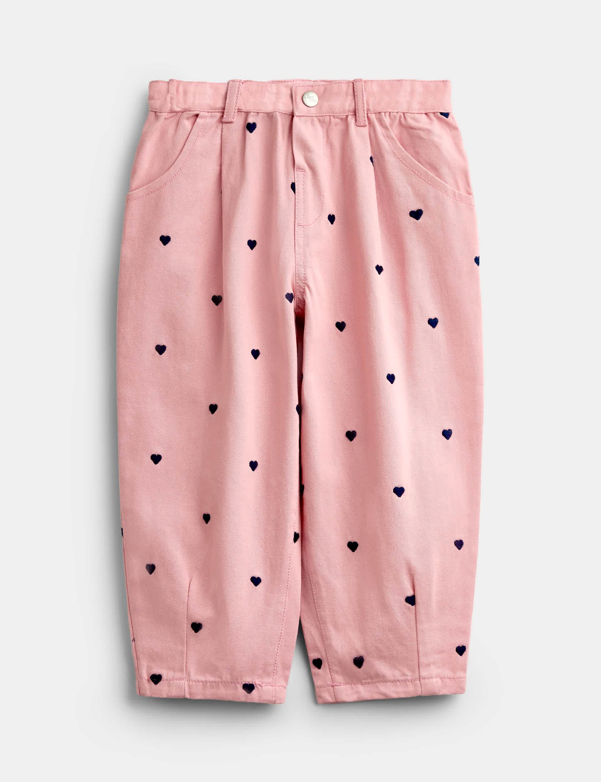 Pure Cotton Embroidered Trousers (1-5 Yrs)