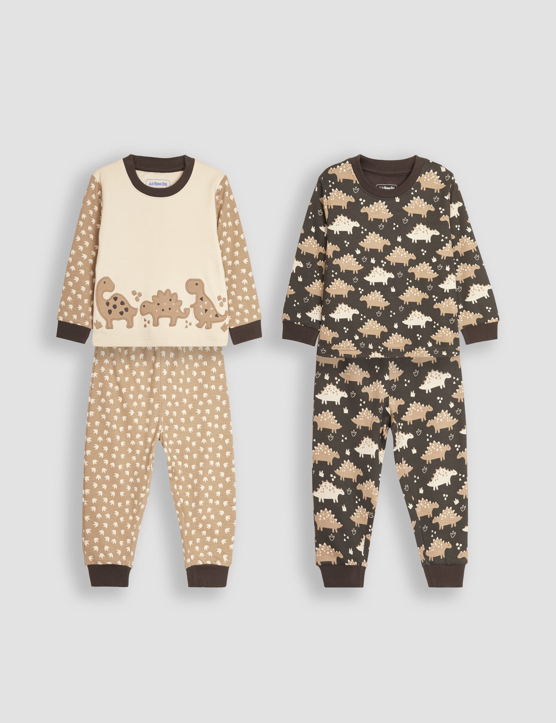 2pk Pure Cotton Dinosaur Pyjamas 18 Mths 7 Yrs JoJo Maman Bebe M S
