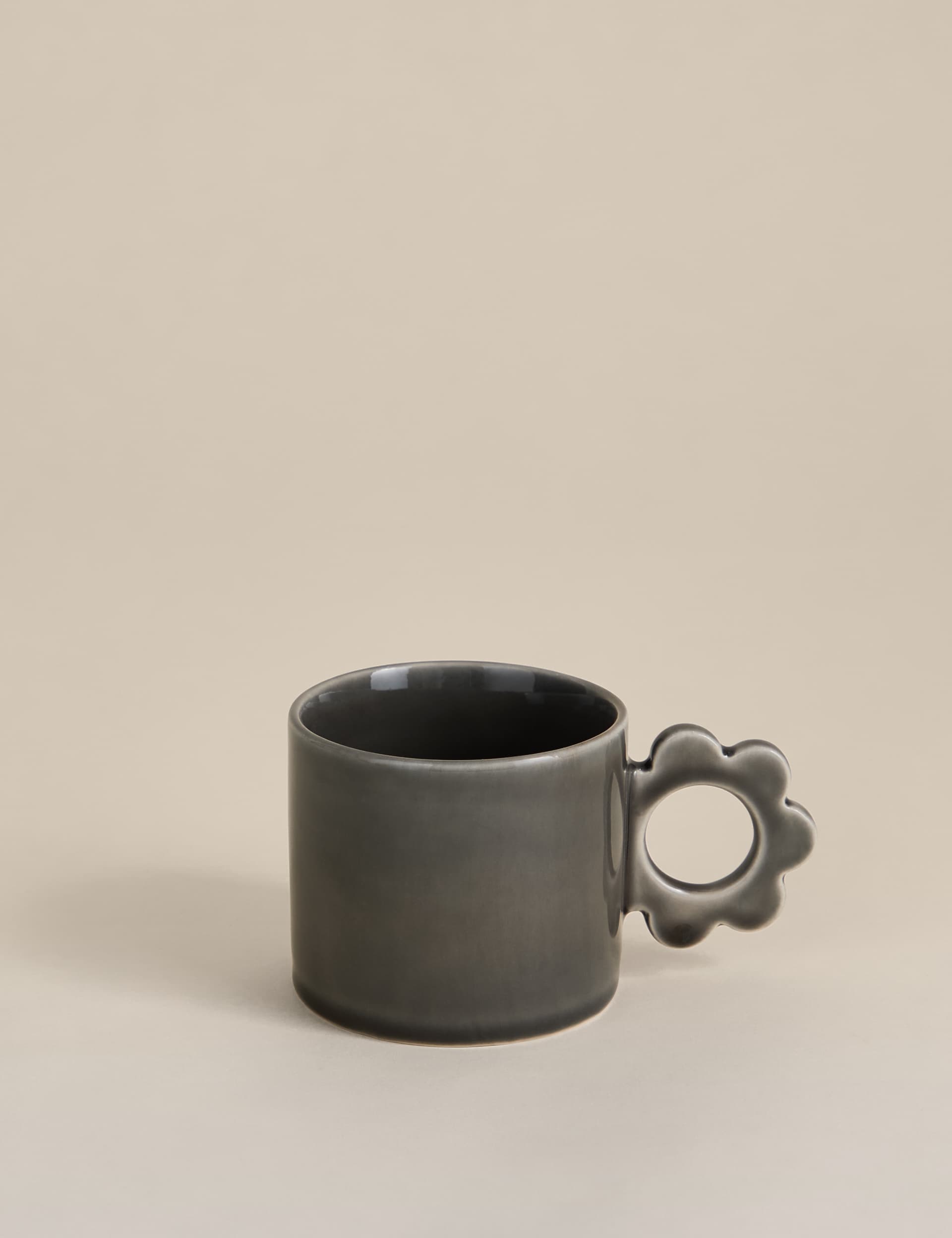 Flower Handle Mug