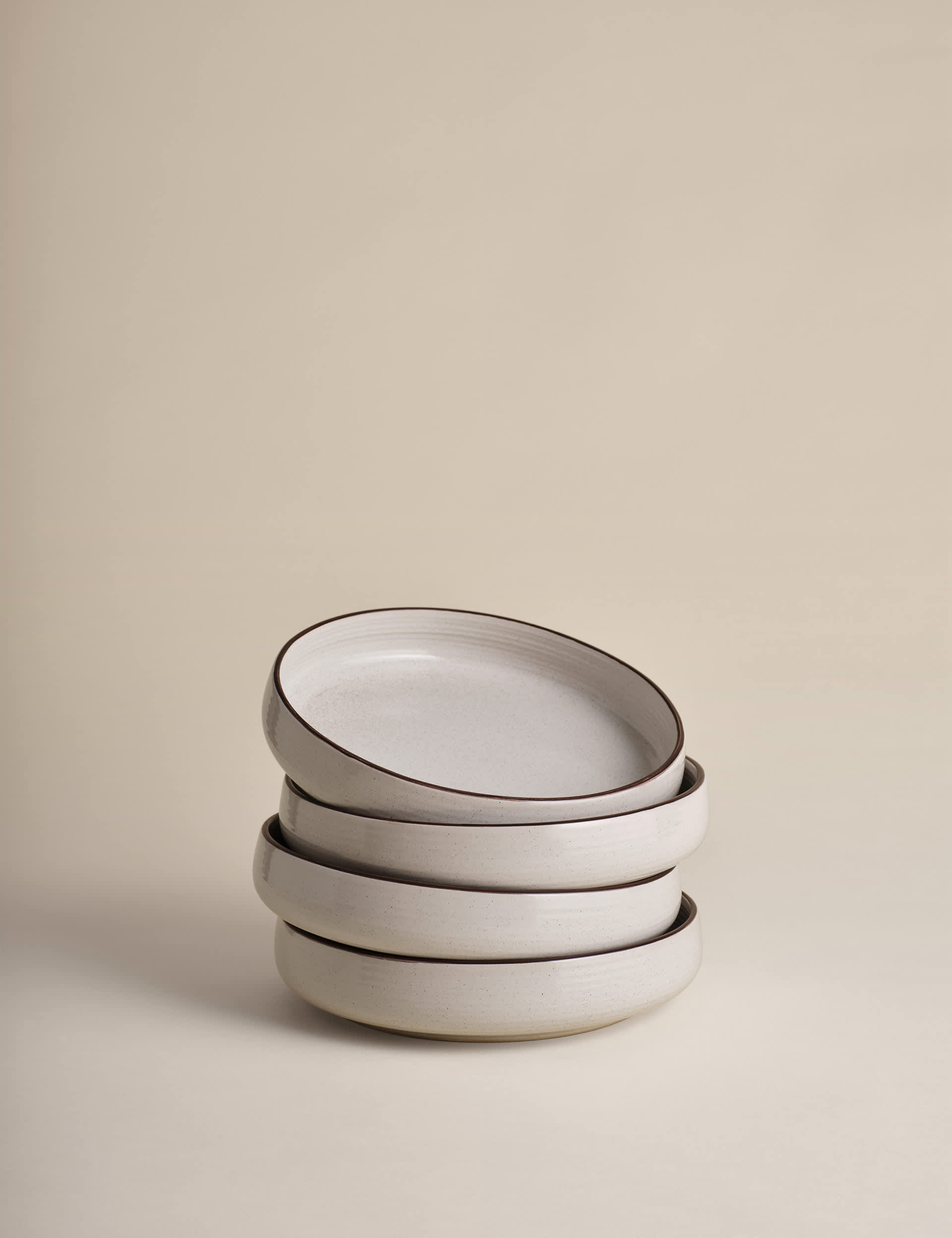 Set of 4 Michigan Rim Pasta Bowls