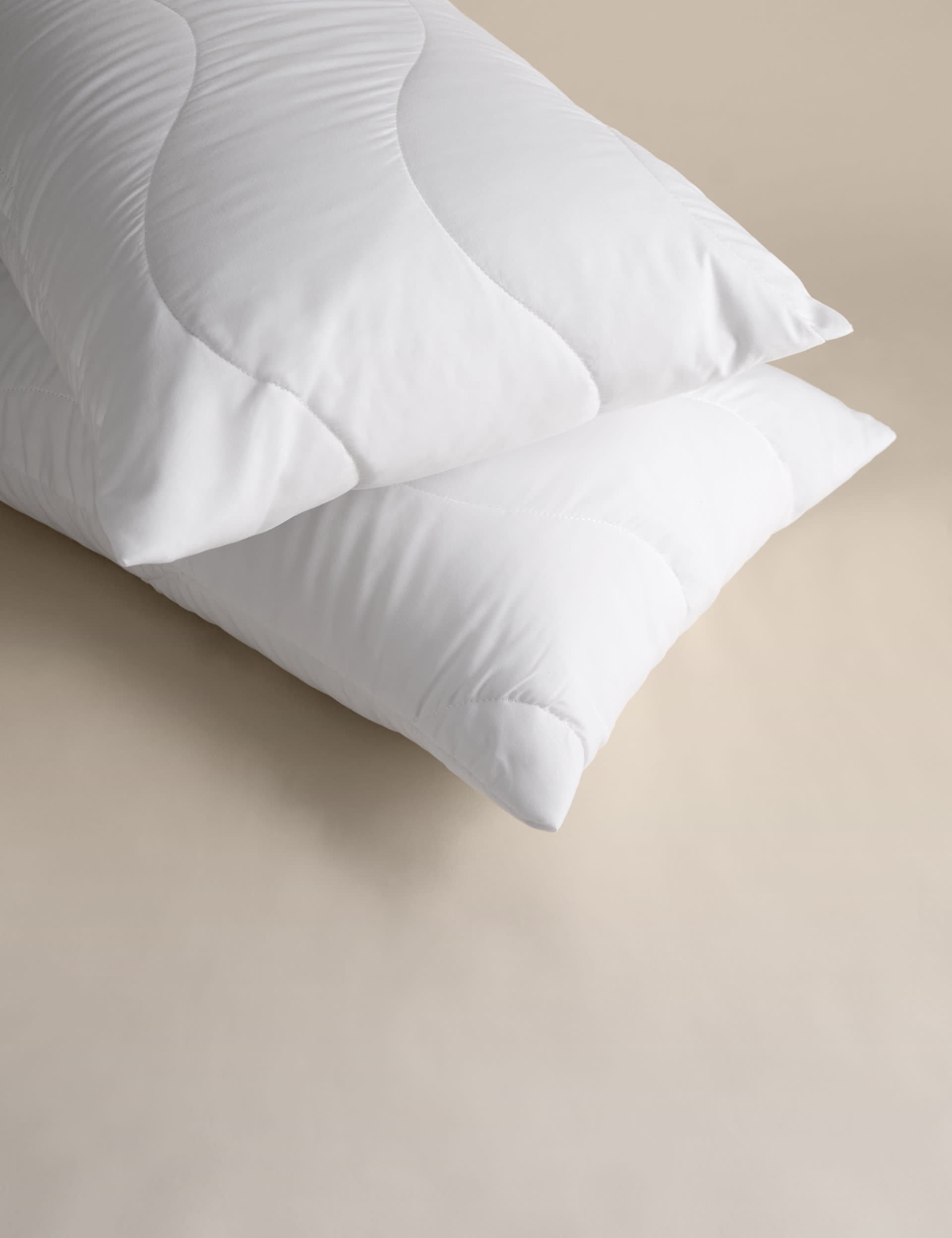 2 Pack Smart Wash & Dry Anti Allergy Pillow Protectors