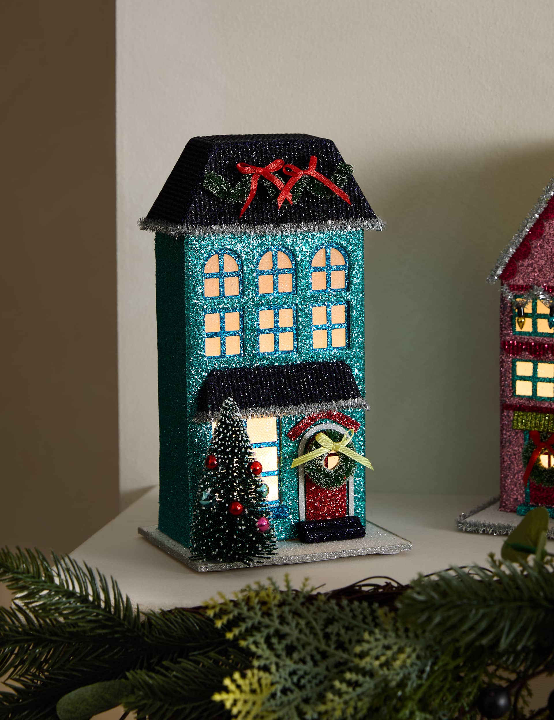 Light Up Townhouse Room Decoration