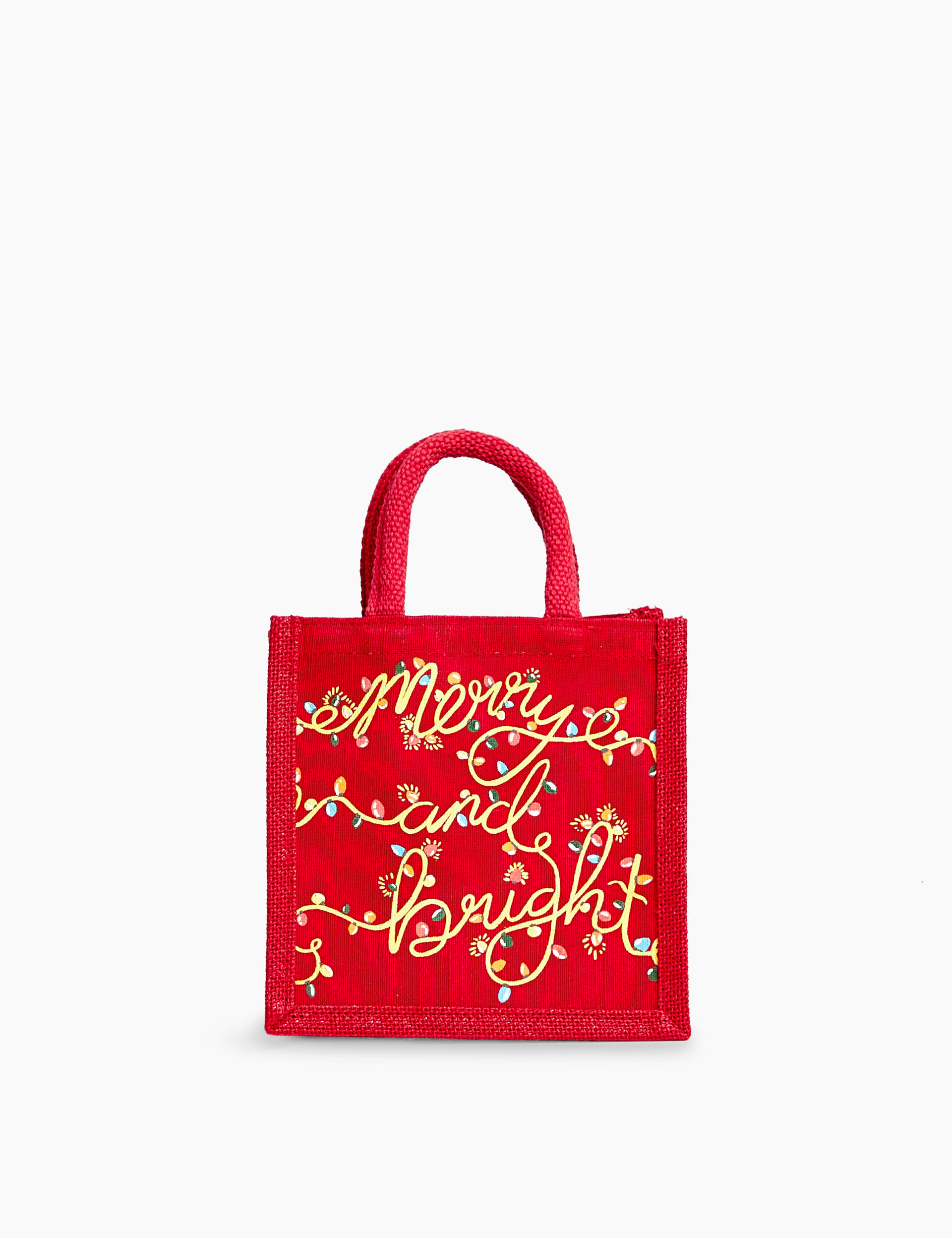 Jute christmas bags sale