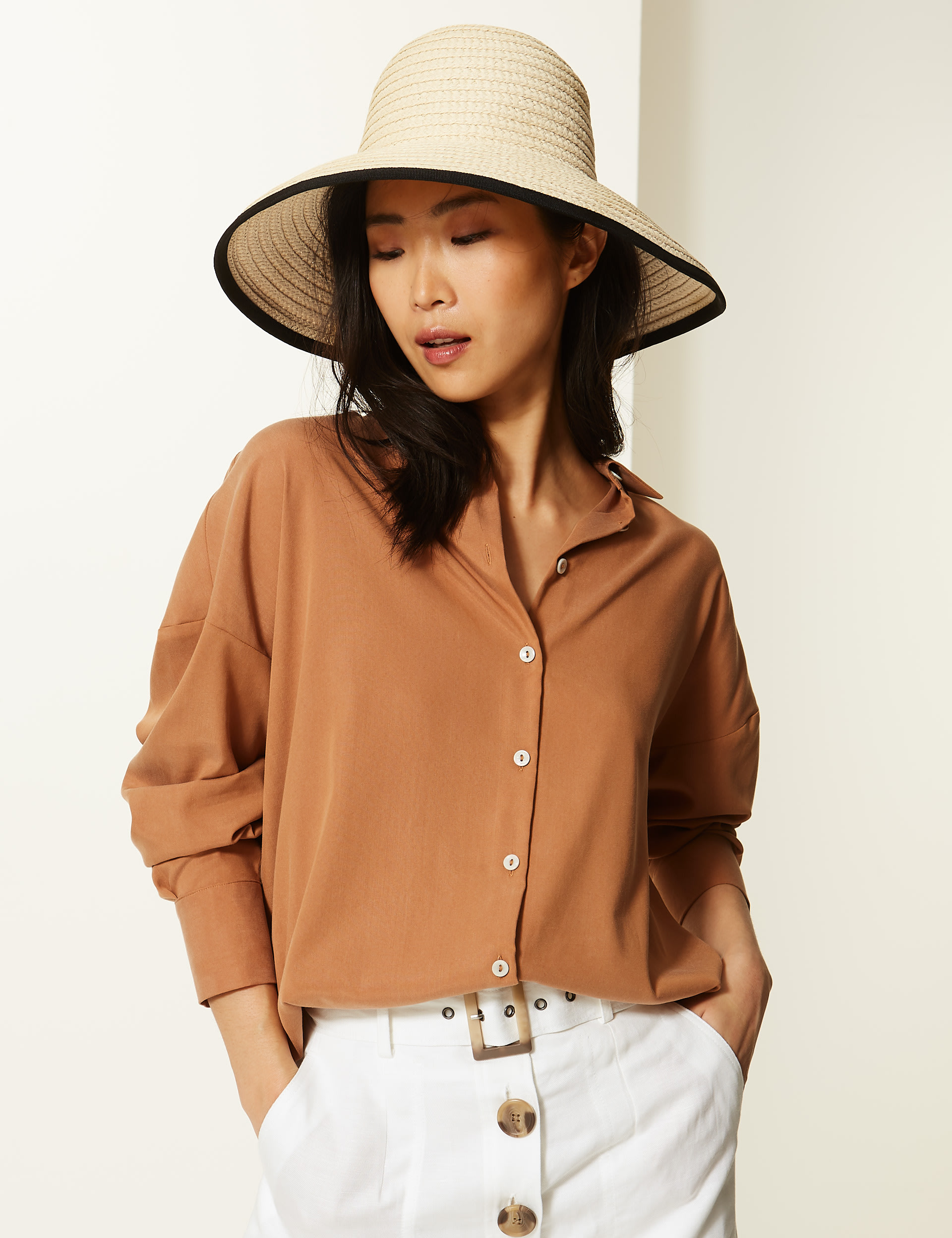 Brim Sun Hat M S Collection M S