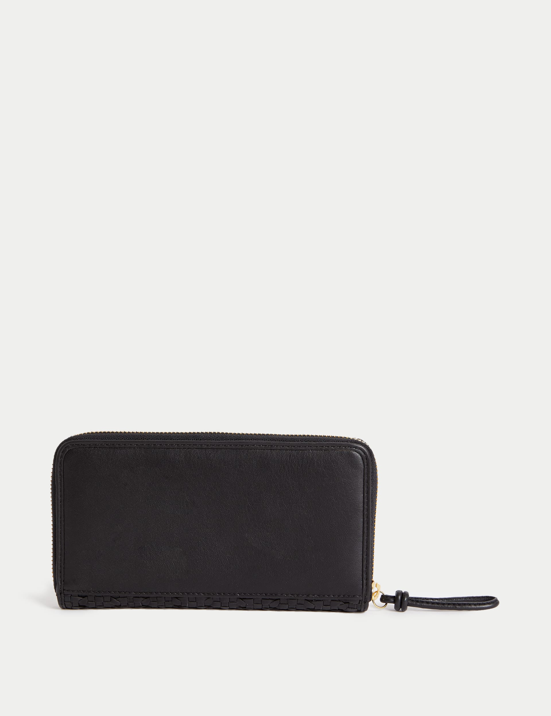 Woven Leather Purse Autograph M S