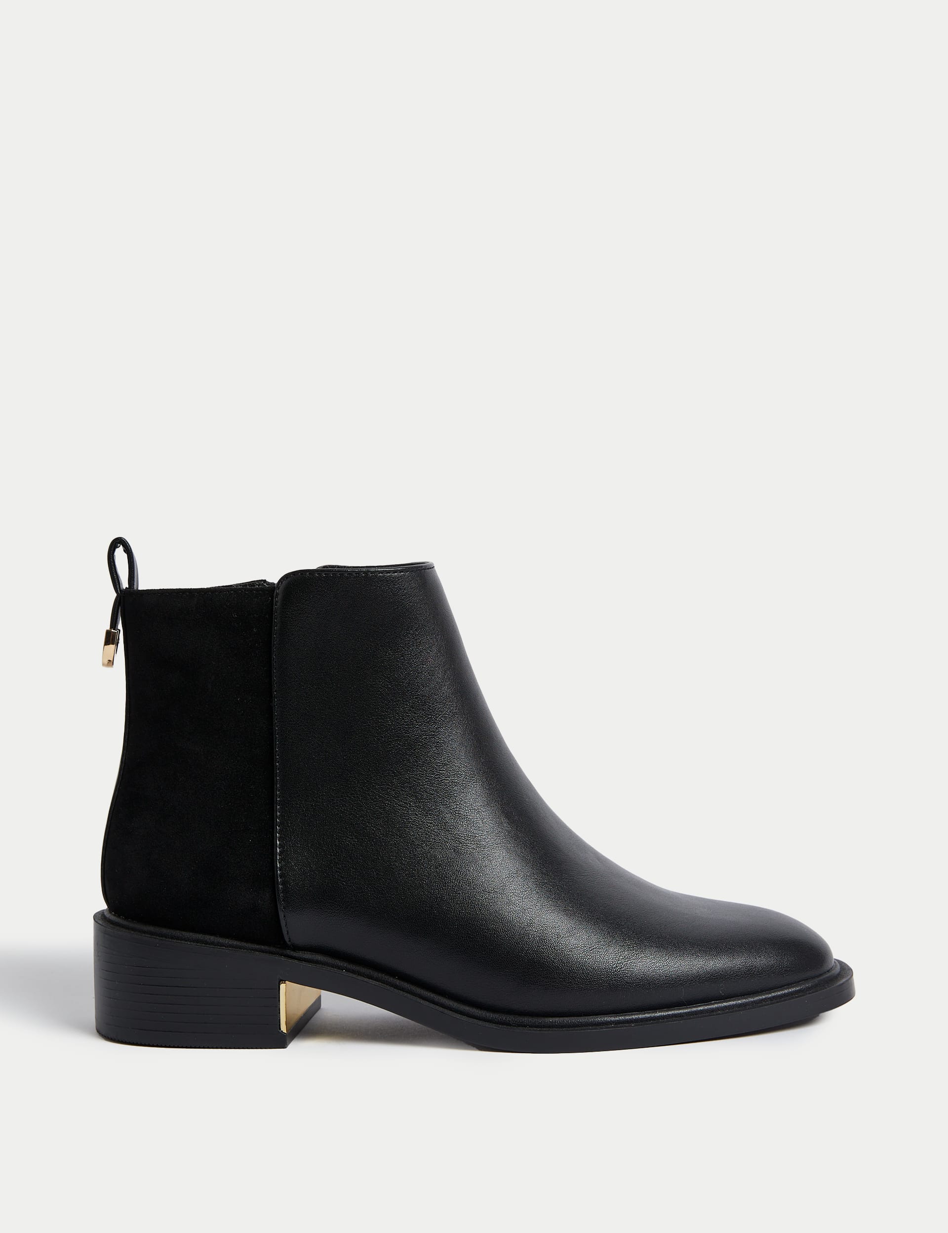 Flatform Ankle Boots M S Collection M S