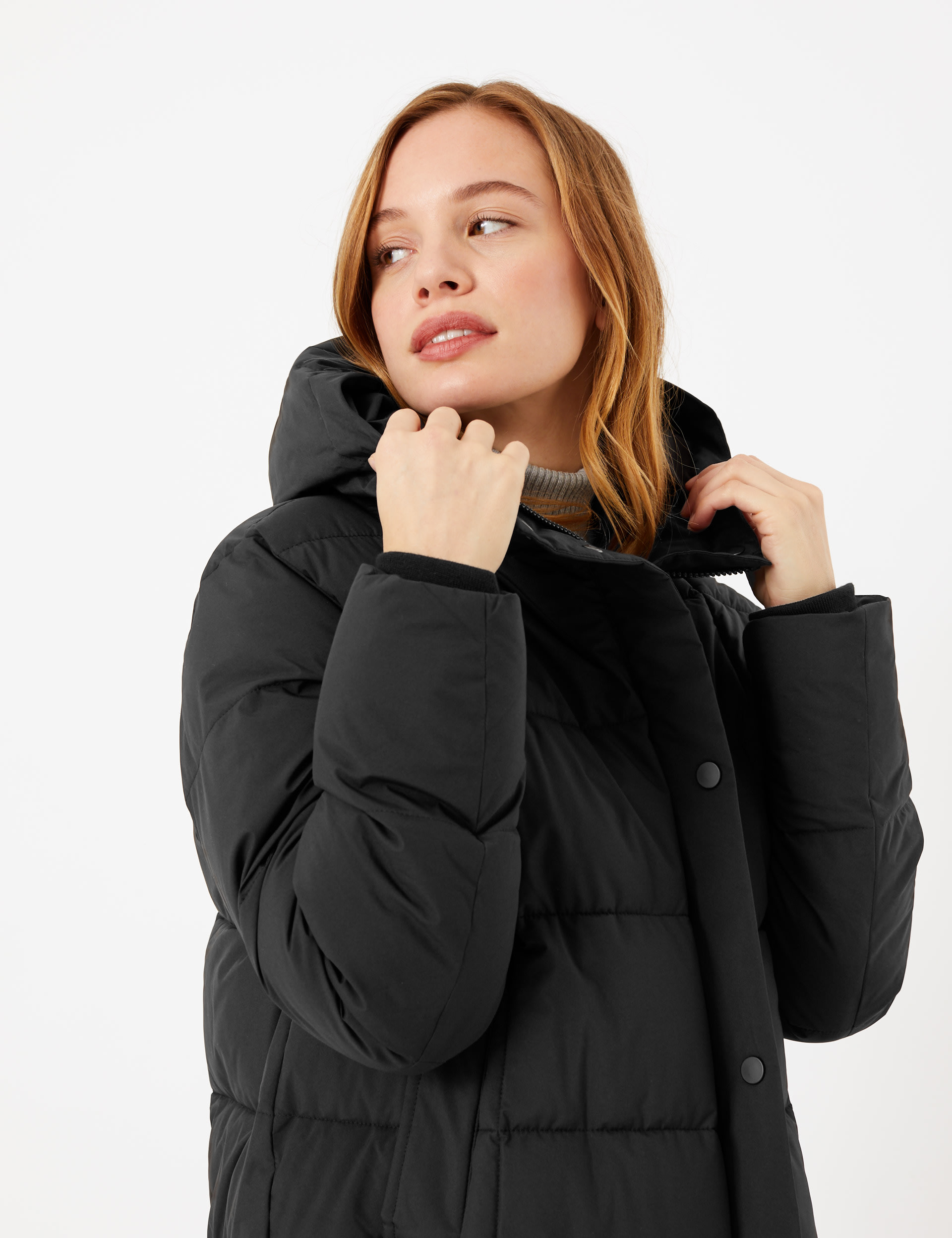 PETITE Padded Duvet Coat M S Collection M S
