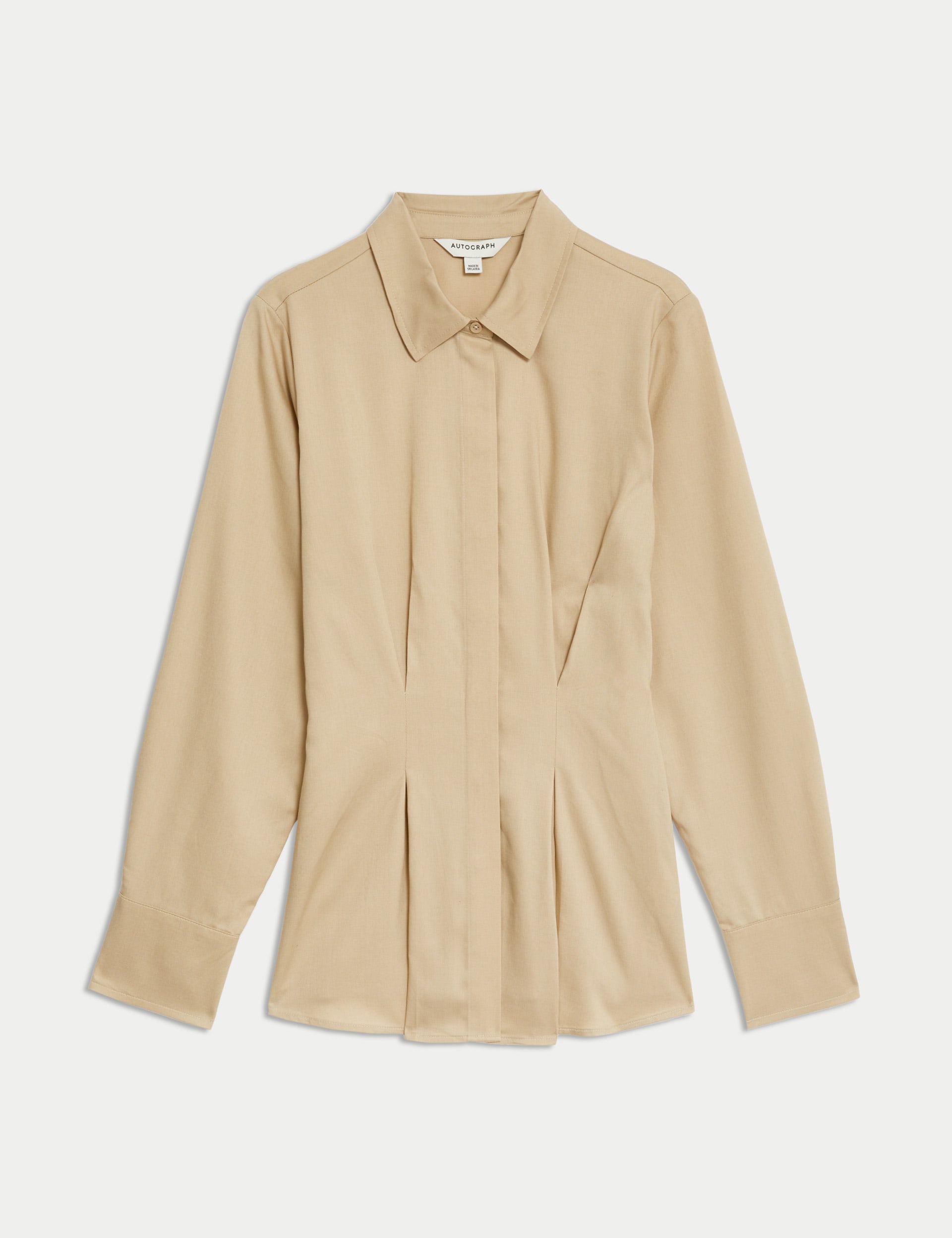 Lyocell Rich Shirt | Autograph | M&S