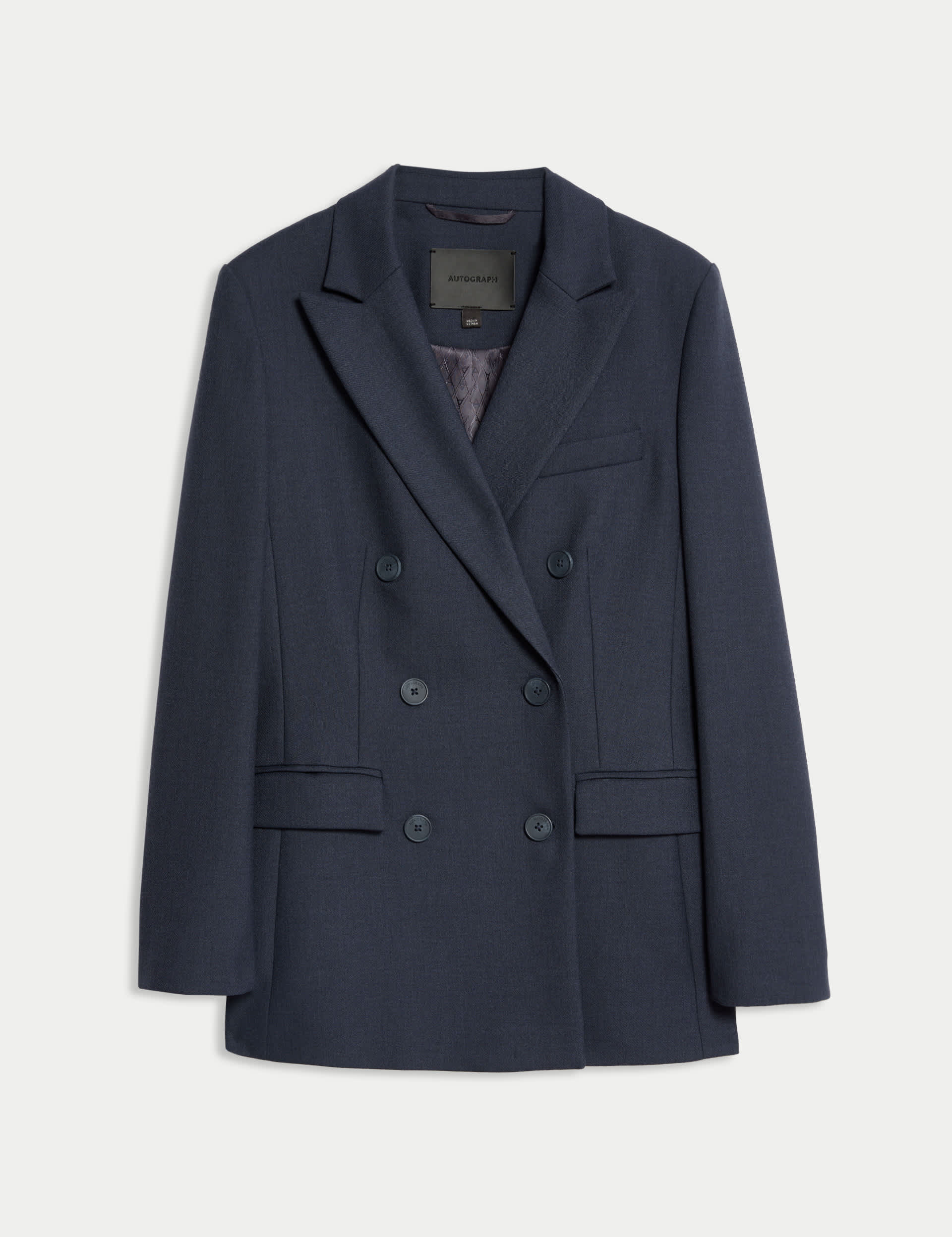Double Breasted Blazer With Wool | Autograph | M&S