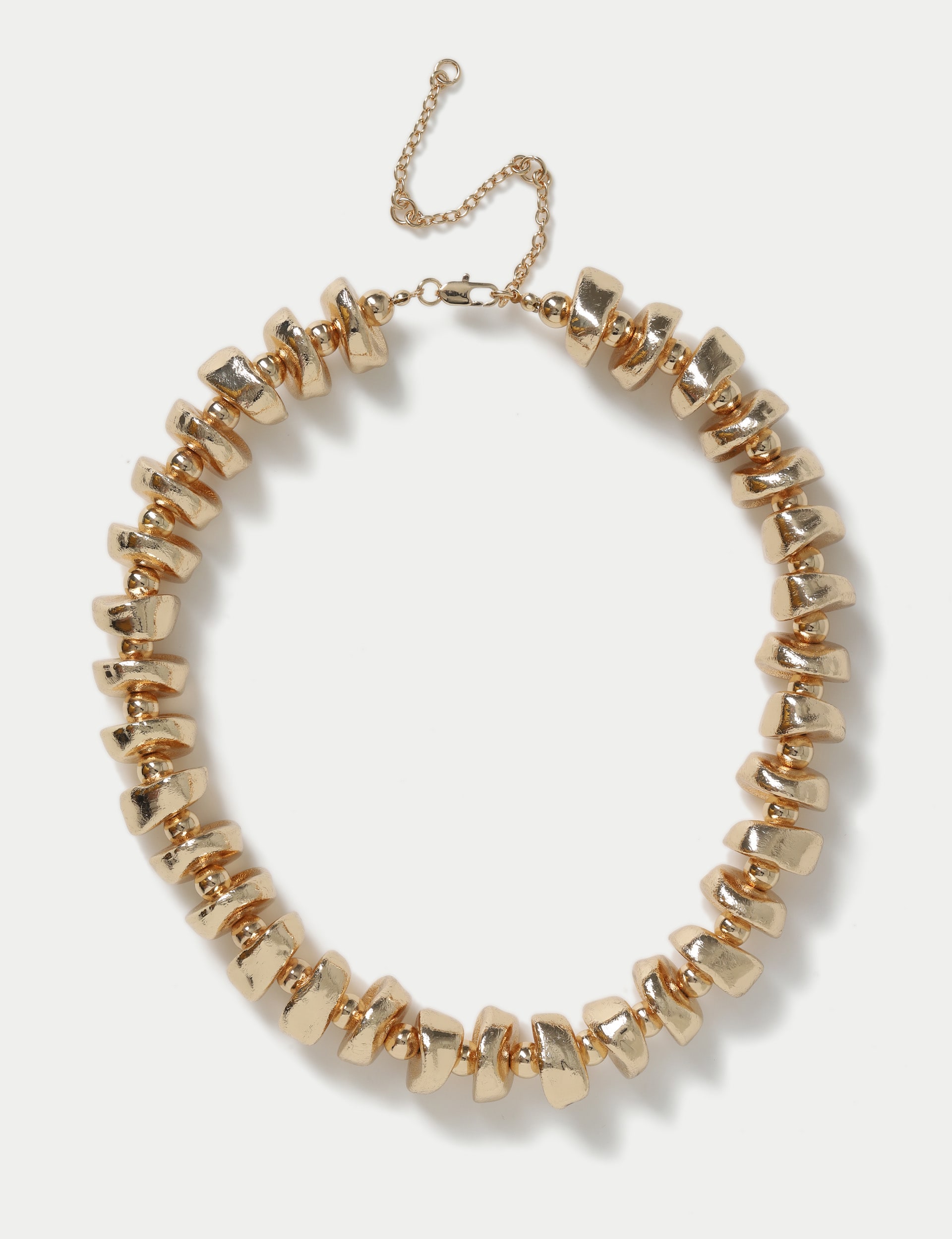 Irregular Pebble Stone Necklace