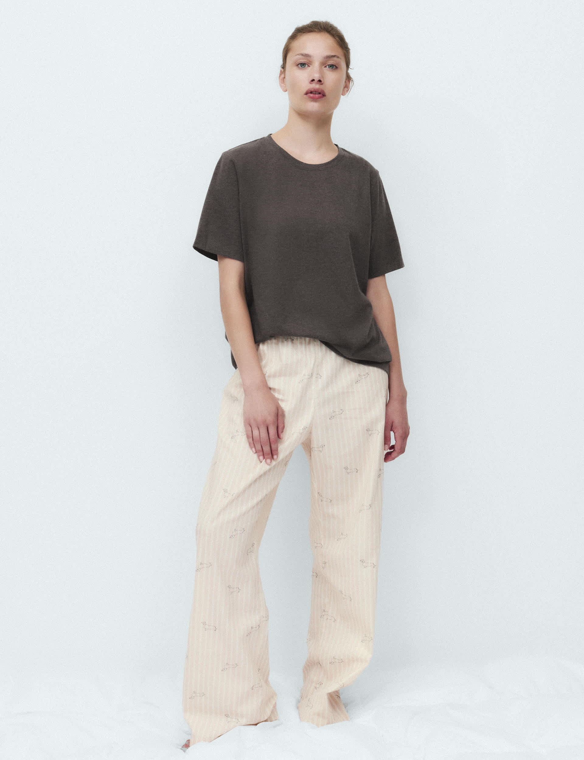 Cotton Rich Printed Pyjama Set
