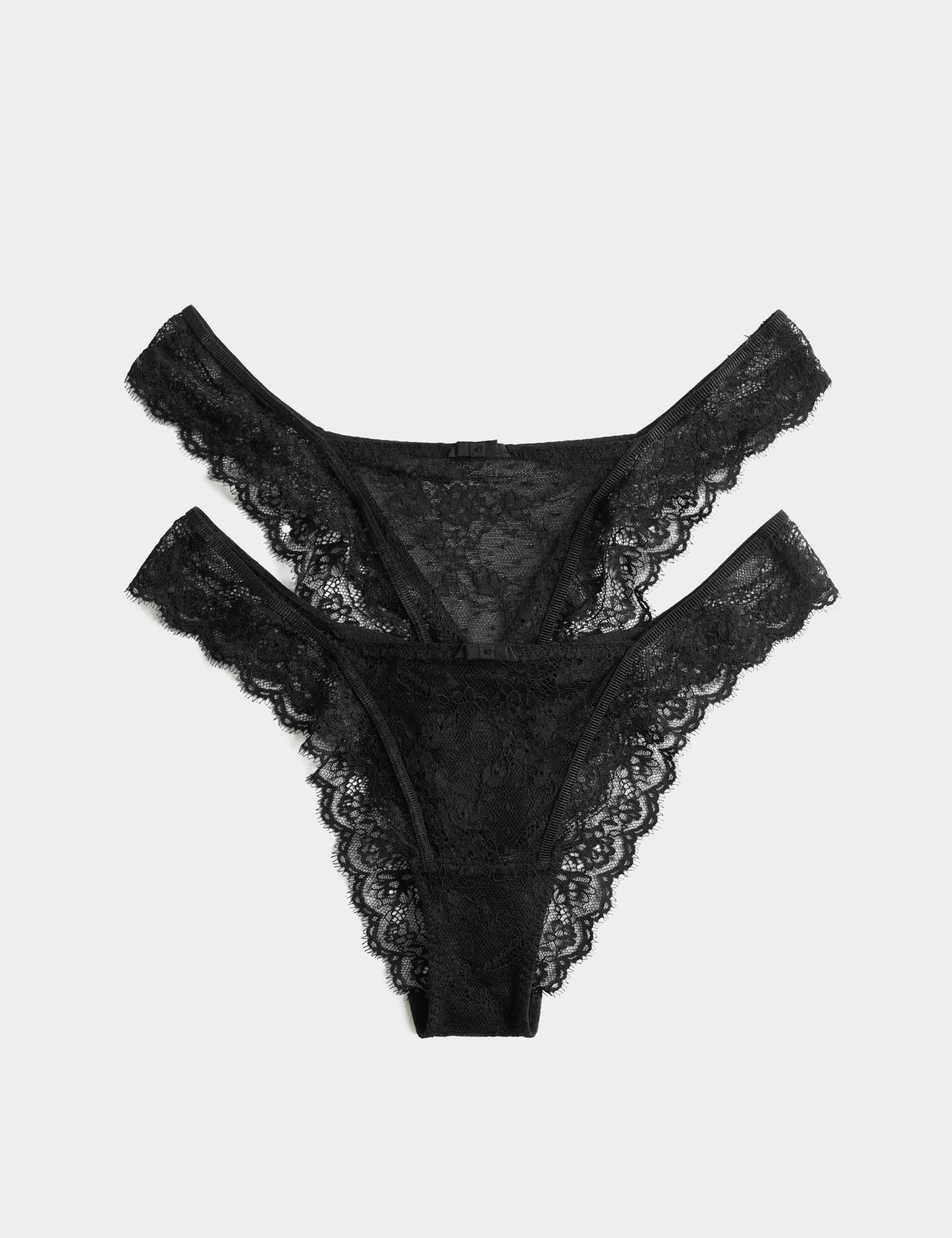2 Pack Ida Lace Miami Knickers