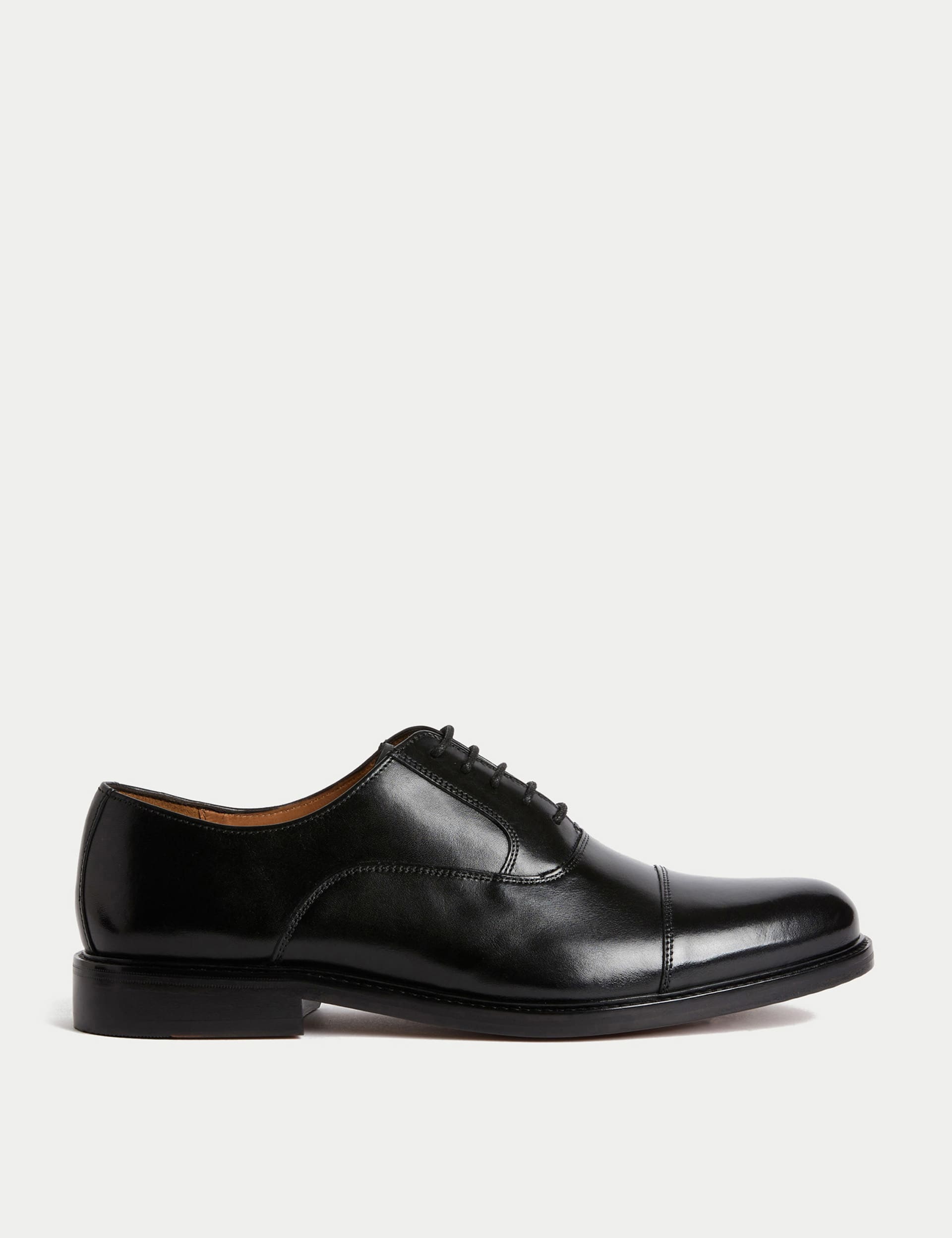Leather oxford dress shoe deals