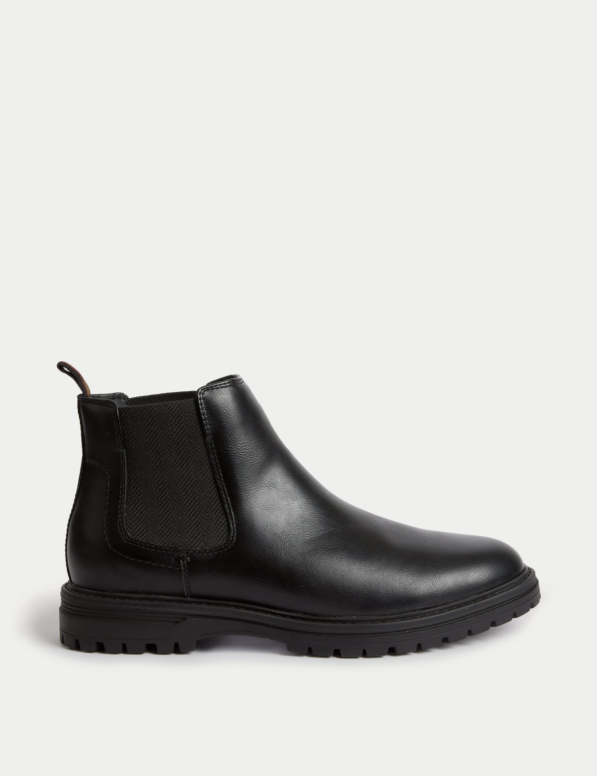 Cleated Chelsea Boots M S Collection M S