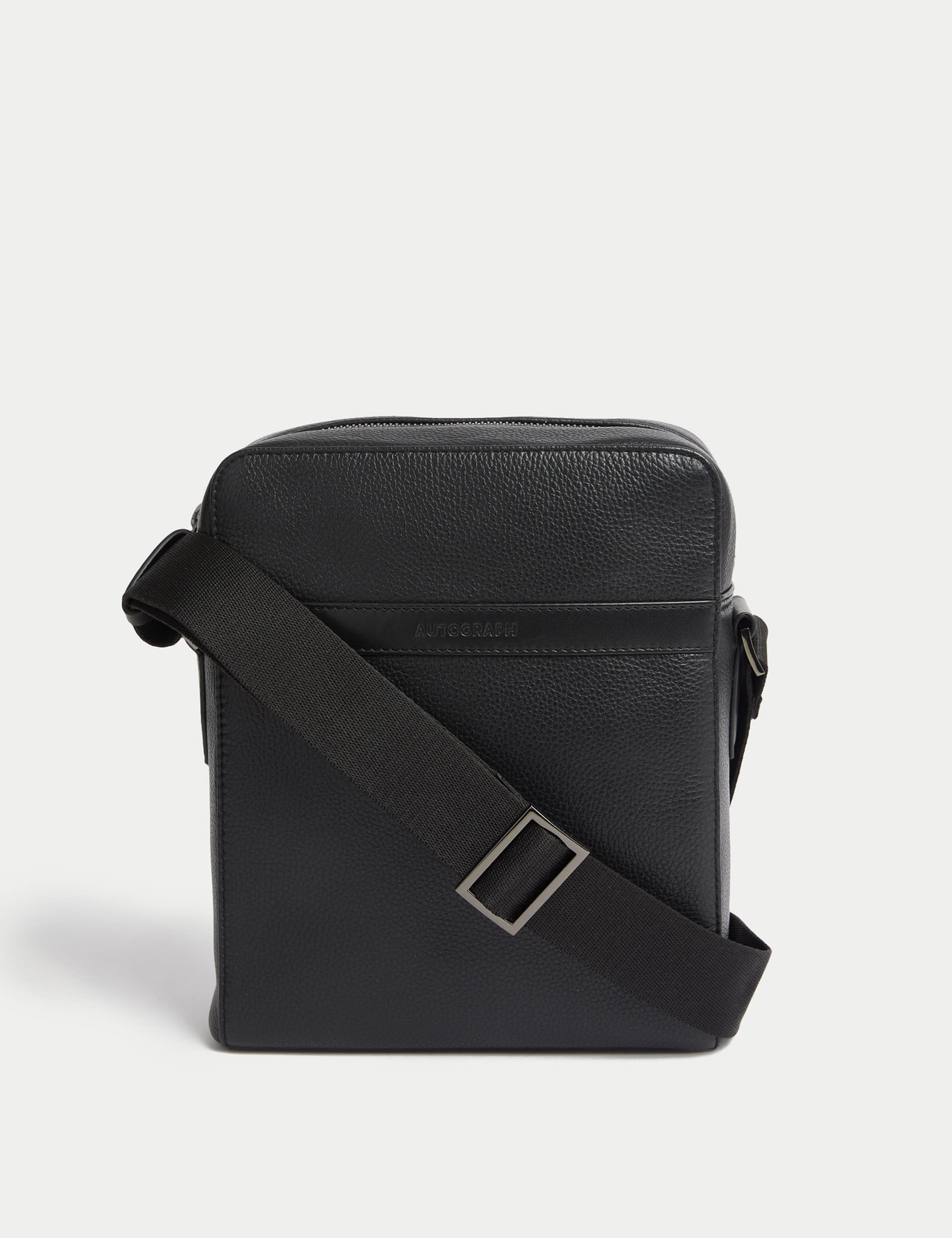 Leather Pebble Grain Cross Body Bag | Autograph | M&S