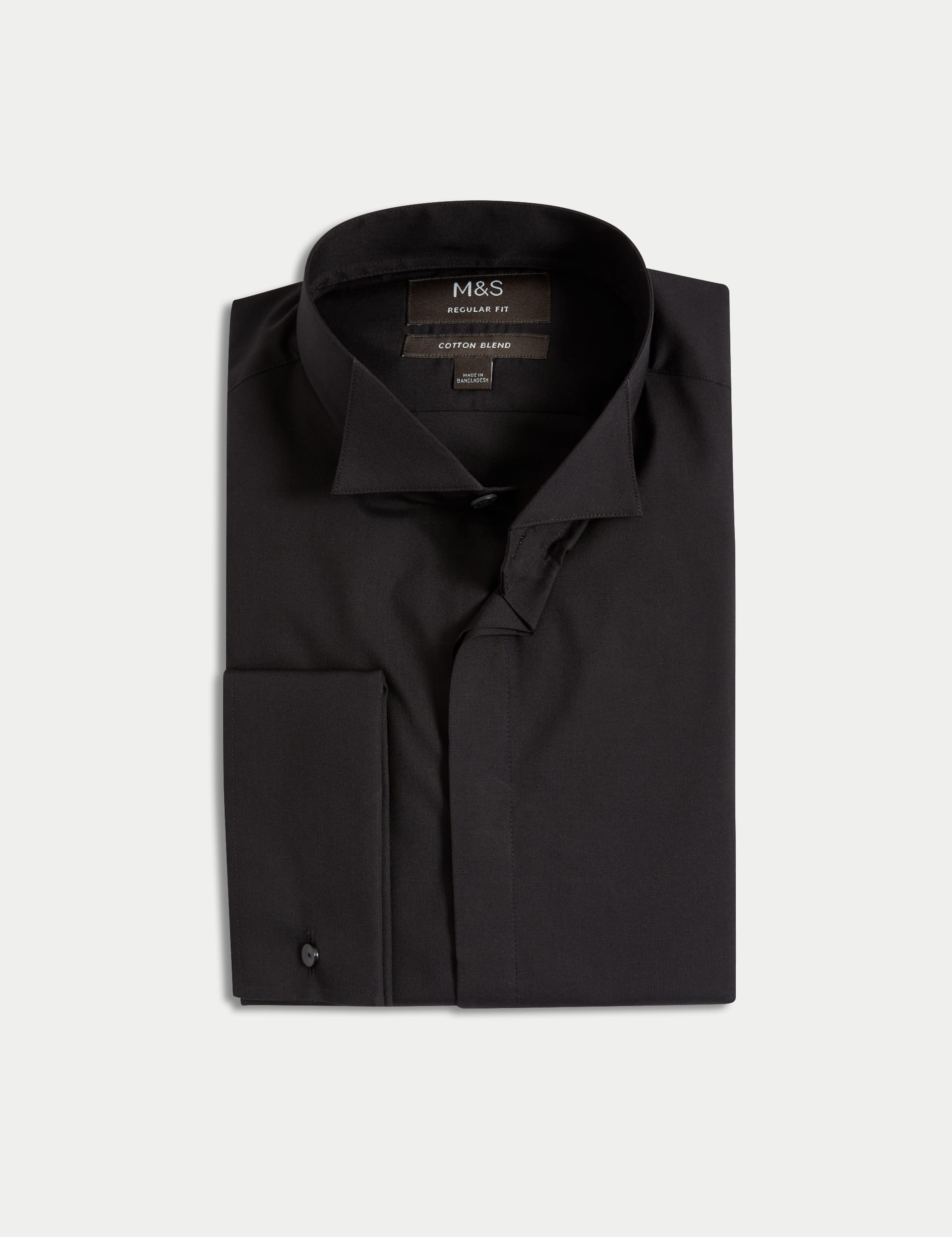 Manchester Slim Fit Dress Shirt Cotton Blend - Long Sleeve