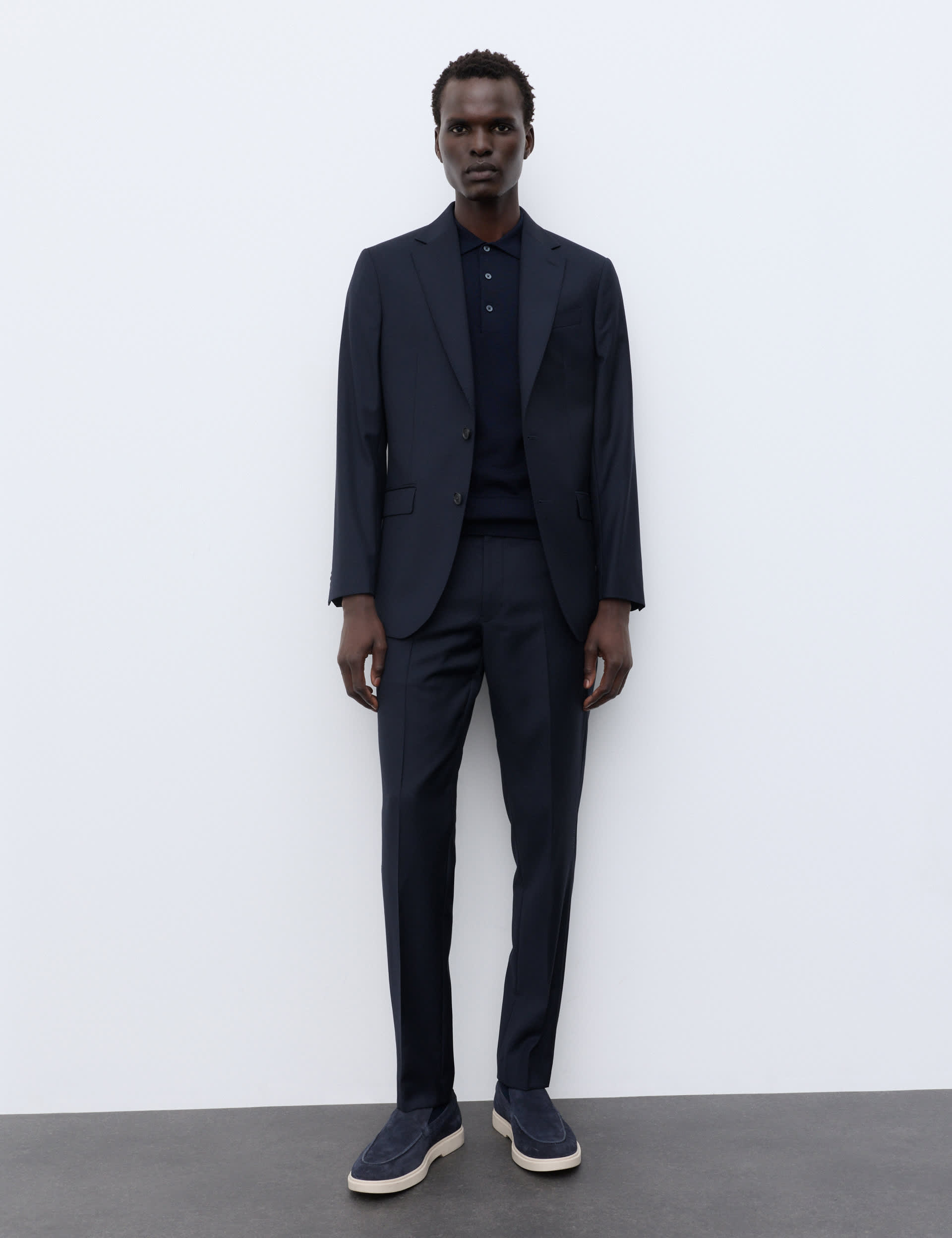 Tailored Fit Pure Merino Wool Jacket thumbnail 5