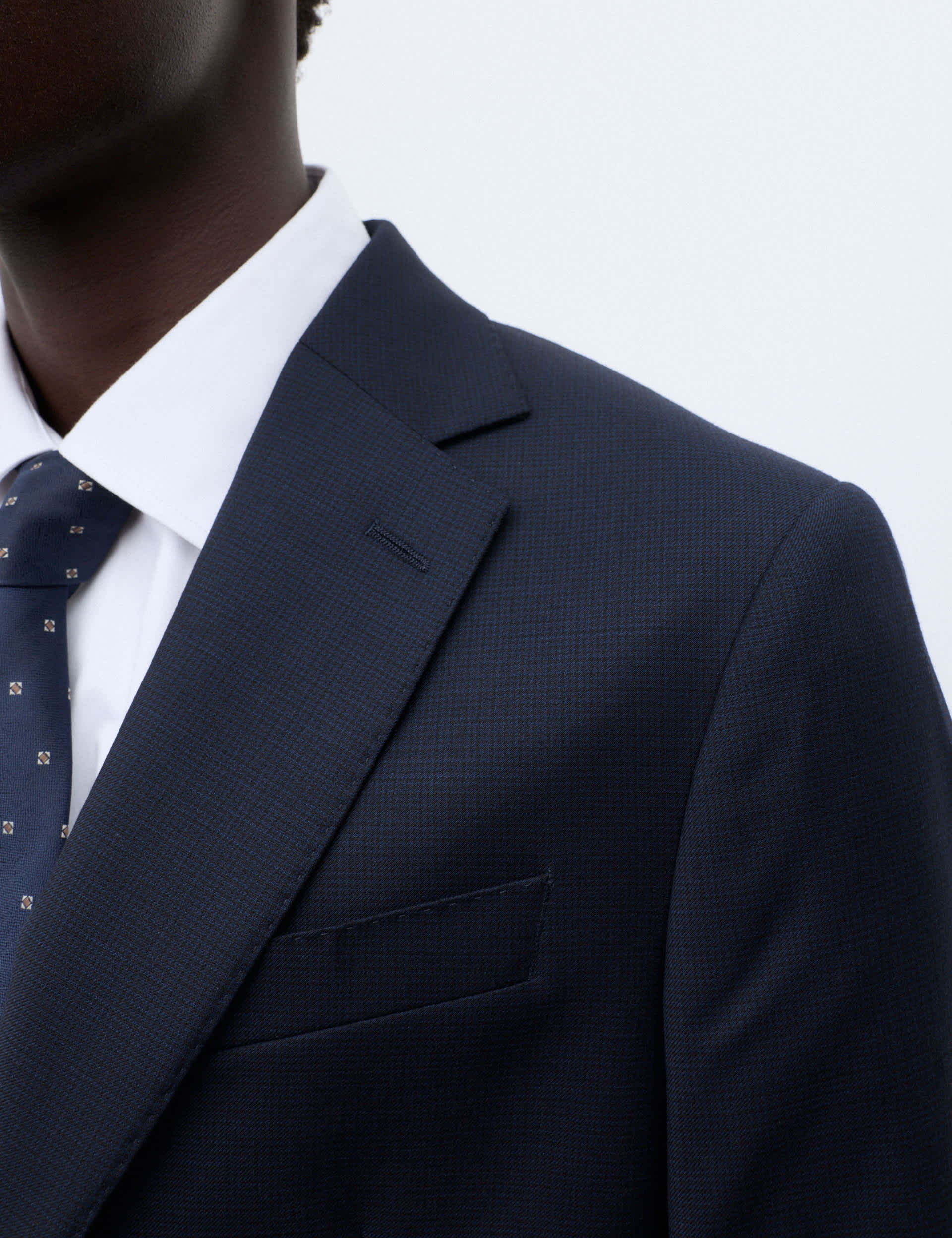 Tailored Fit Pure Merino Wool Jacket thumbnail 6