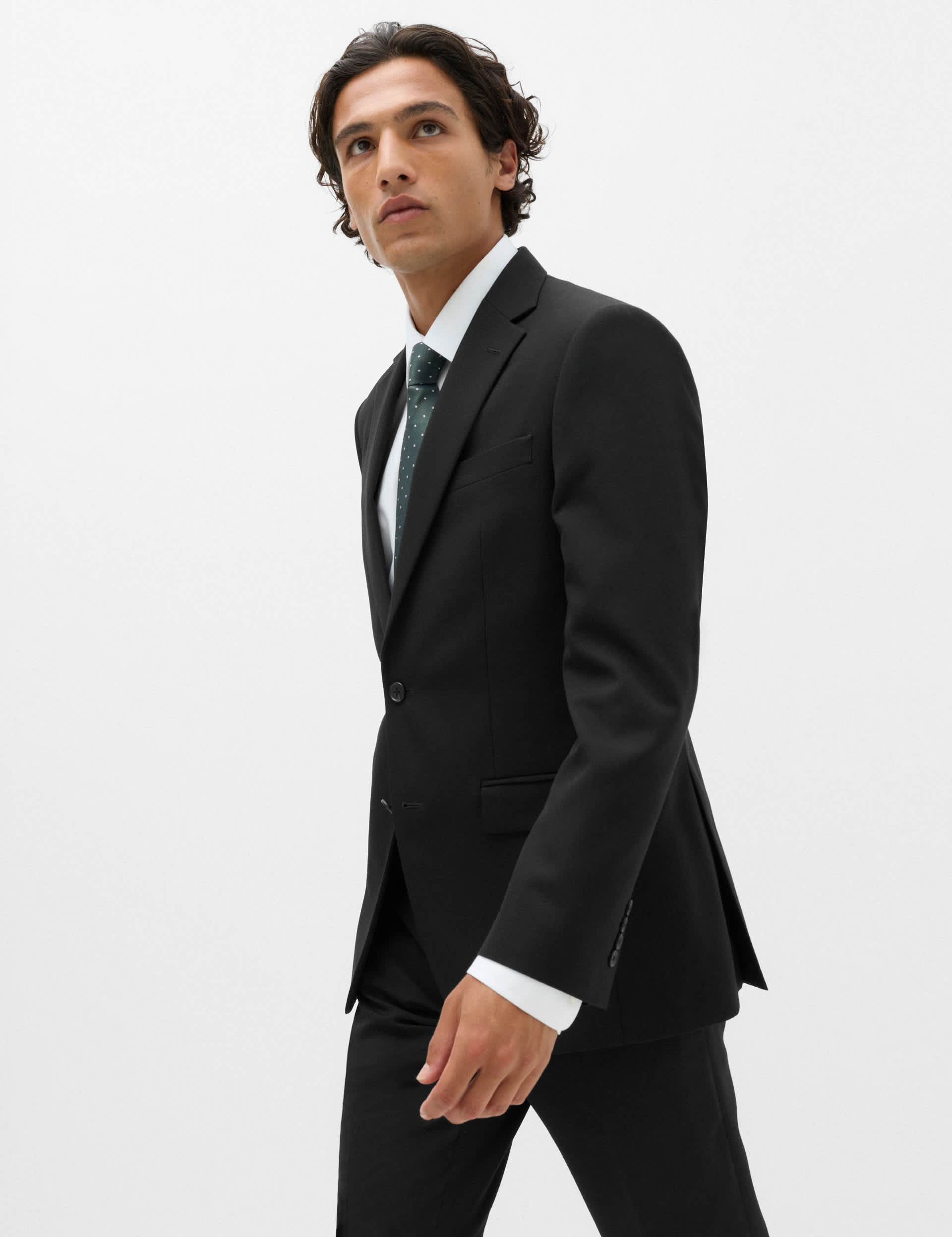 Tailored Fit Textured Jacket thumbnail 7